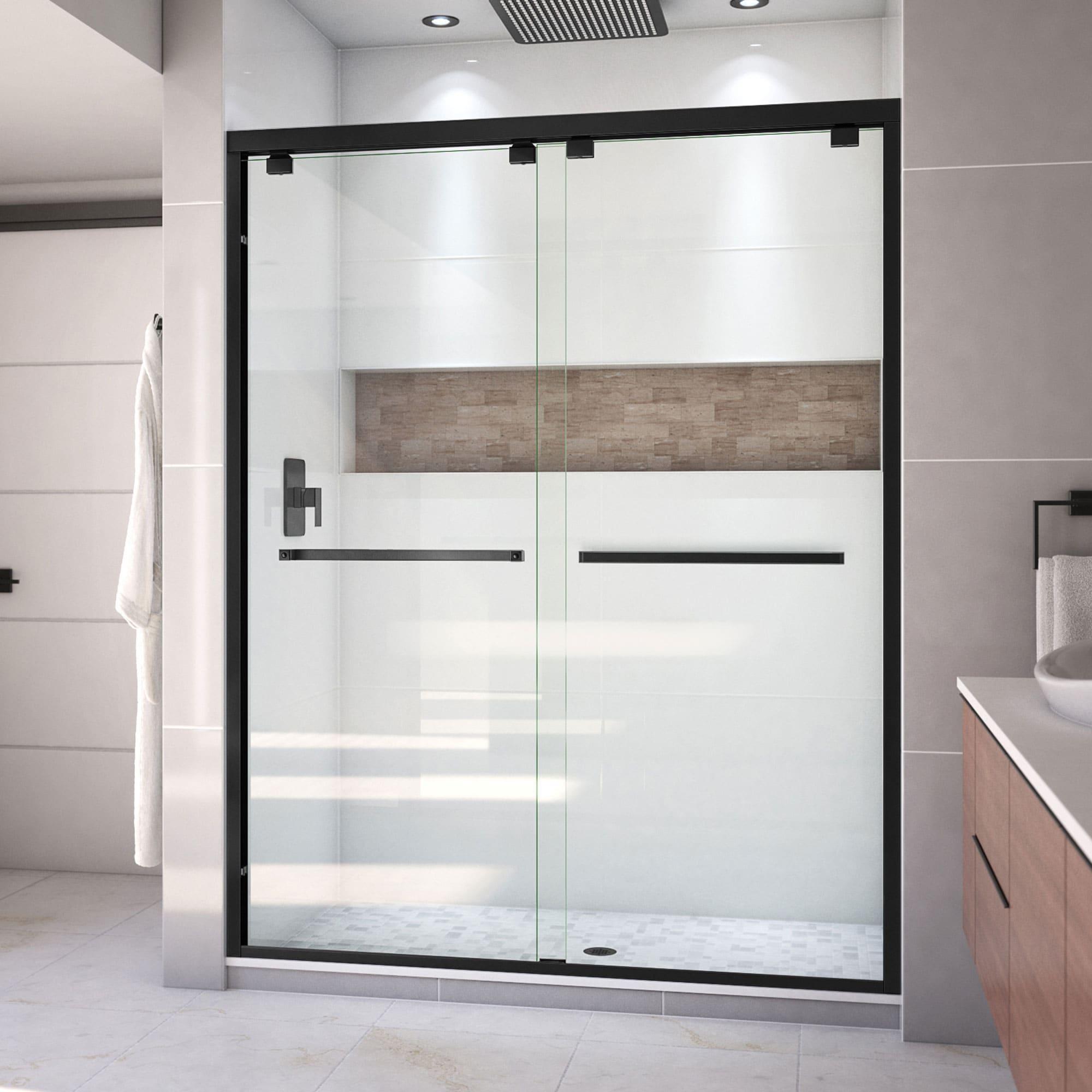 Encore 56" W x 76" H Bypass Shower Door with ClearMax™ Technology