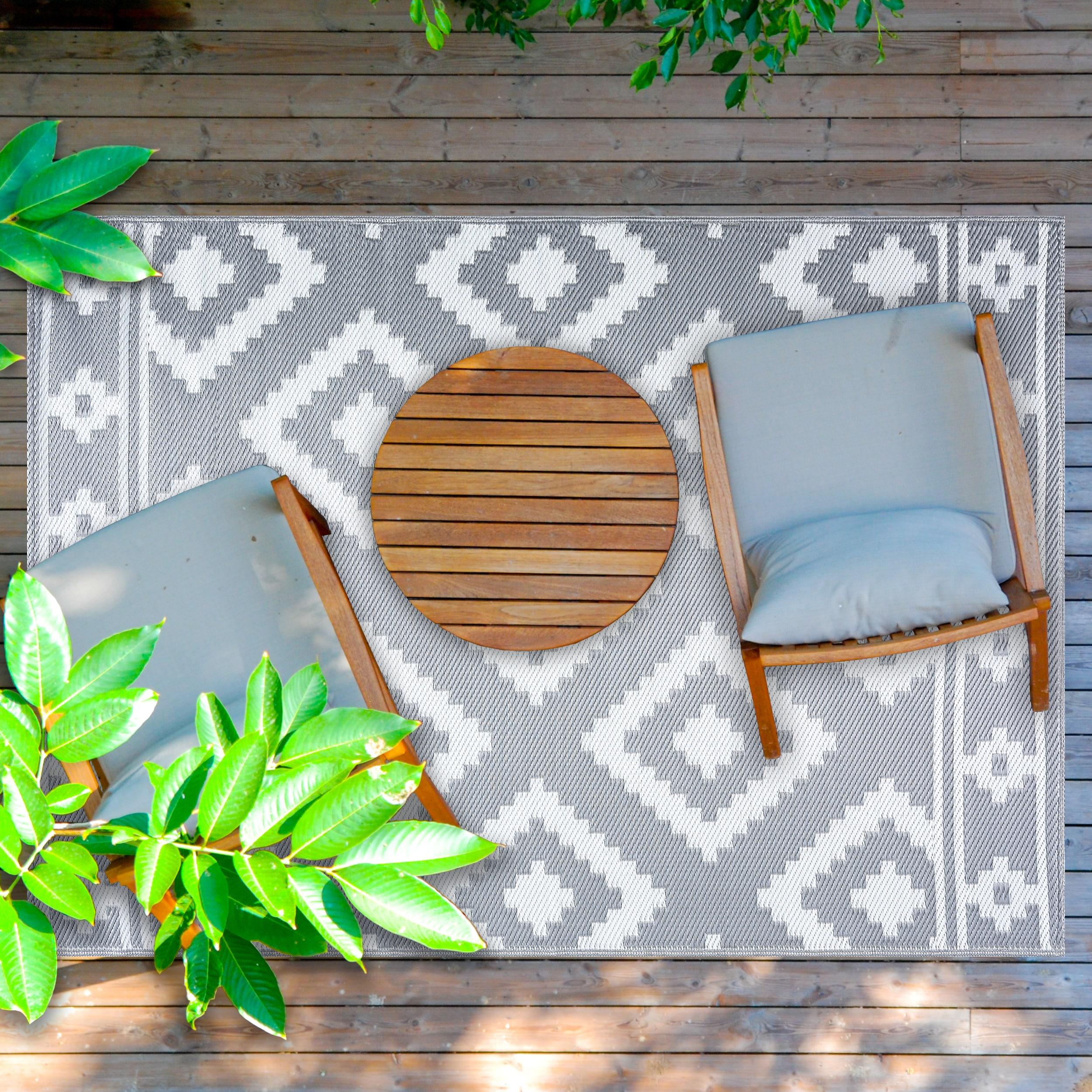 Milan Design 100% Eco-friendly Lightweight Plastic Outdoor Mat/Rug