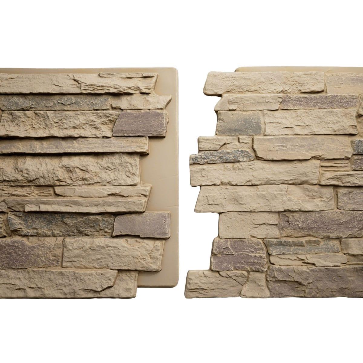 Acadia Ledge Stacked Faux Stone Wall Paneling