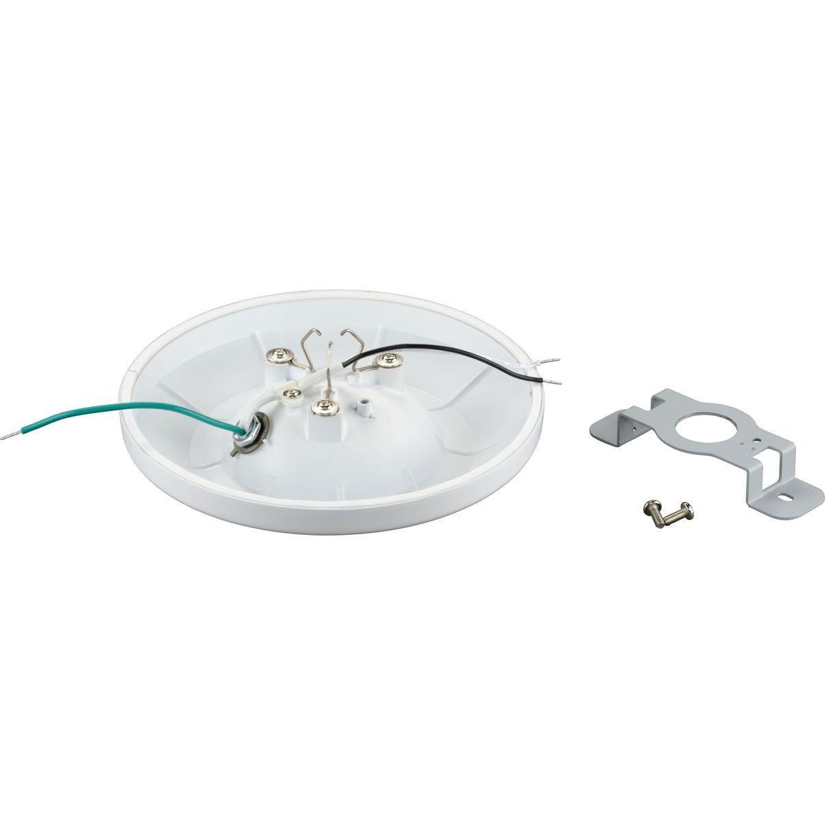 Progress Lighting, Intrinsic Collection, 1-Light Surface Mount, Satin White, Eyeball Downlight