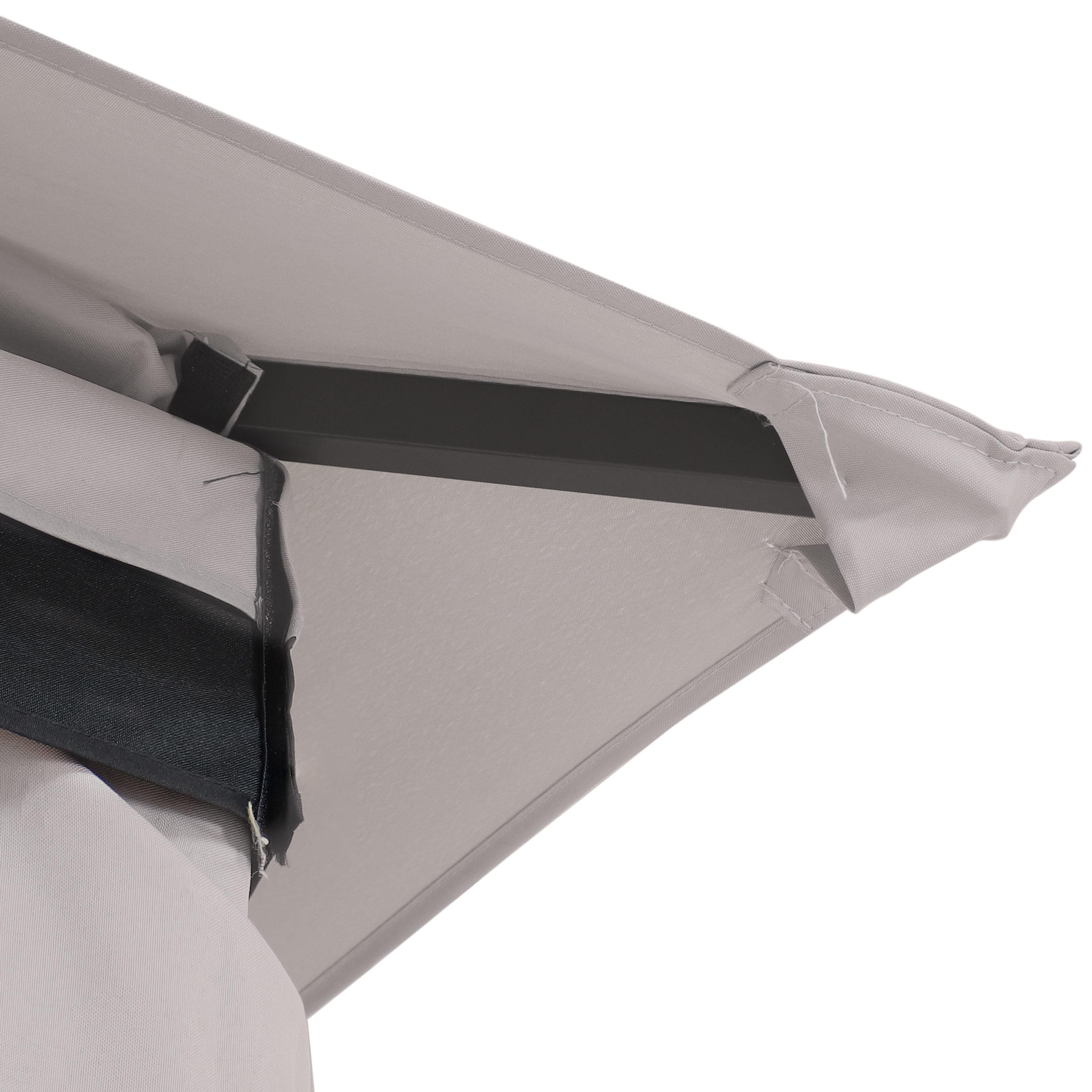 Sunnydaze Soft Top Rectangle Patio Gazebo with Screens and Privacy Walls for Backyard, Garden or Deck - Gray