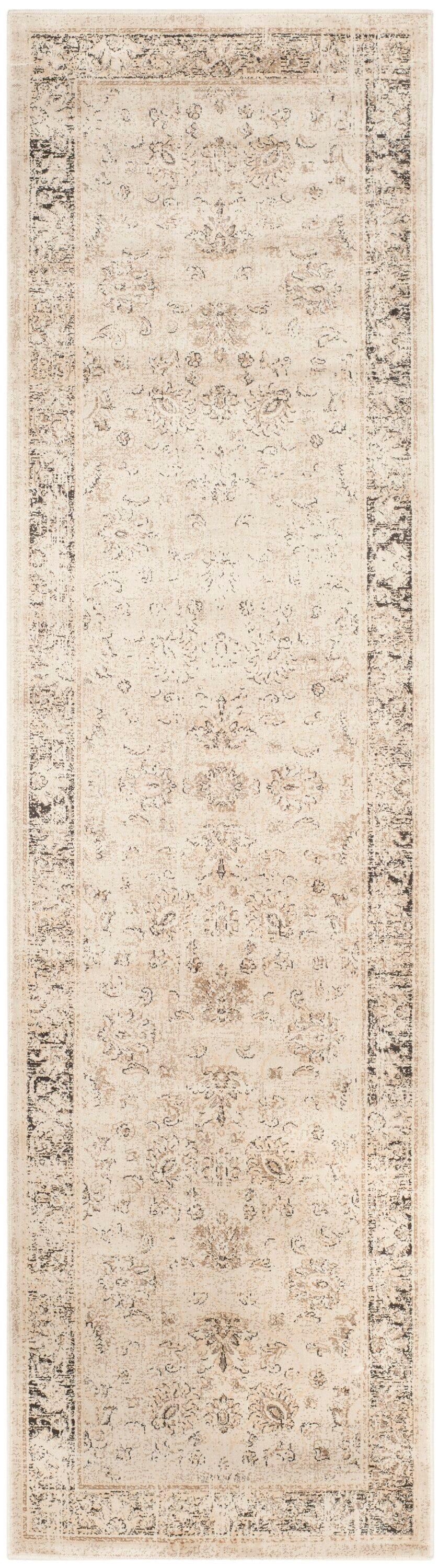 SAFAVIEH Vintage Jaxon Traditional Runner Rug, Stone, 2'2" x 10'