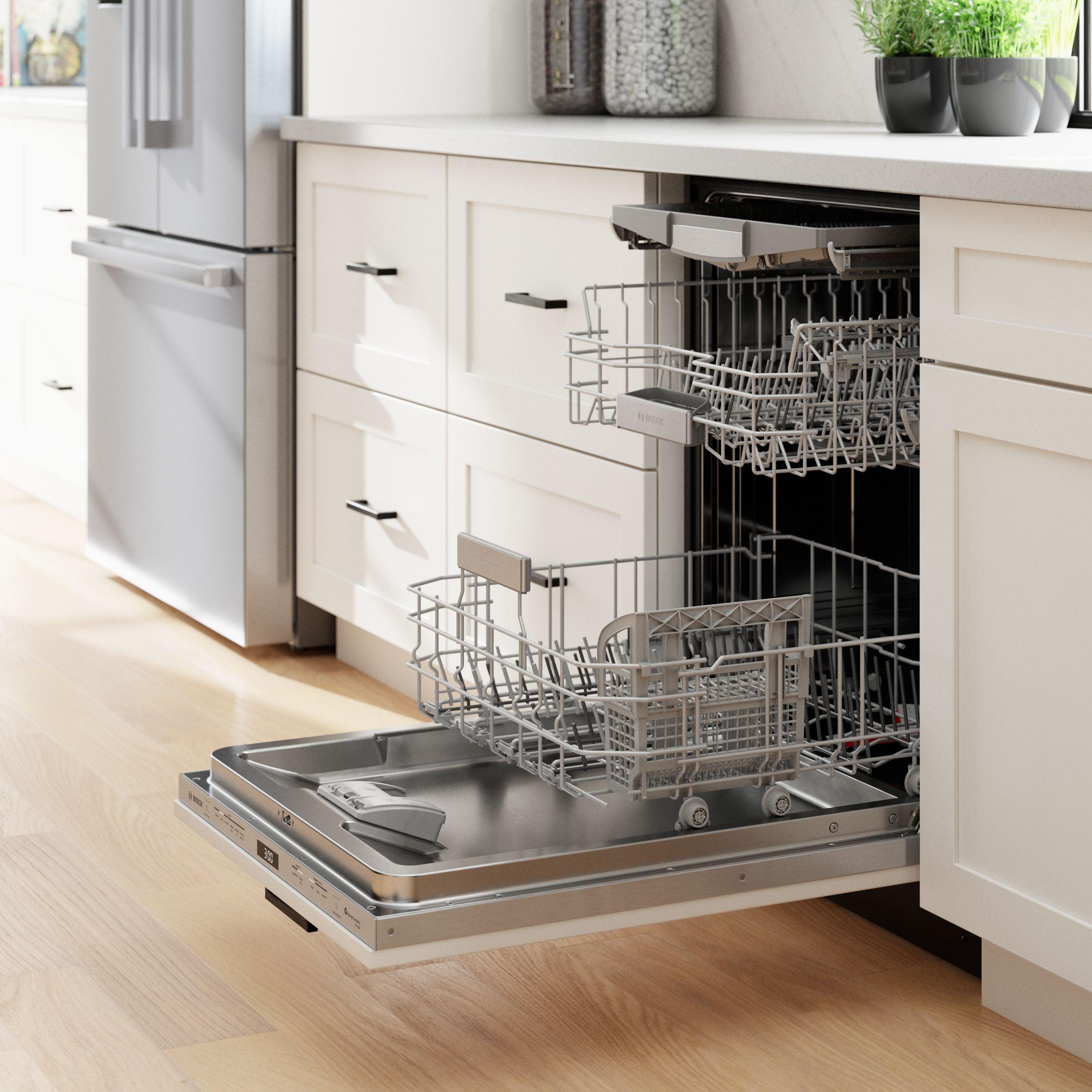 Benchmark® Series 24" Custom Top Control Built-In Dishwasher with Stainless Steel Tub and Premium 3rd Rack