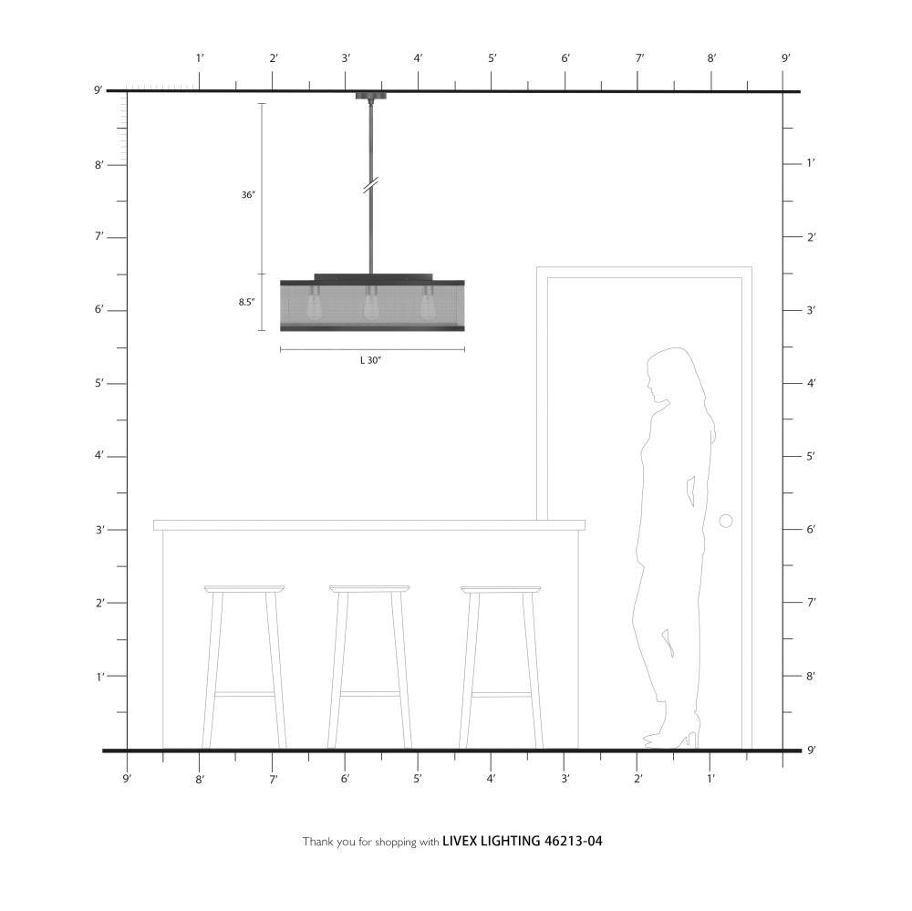 17 Stories 3 - Light Classic / Traditional Chandelier