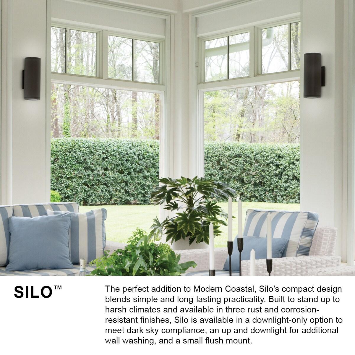 Silo 2 - Bulb 12" H Outdoor Armed Sconce