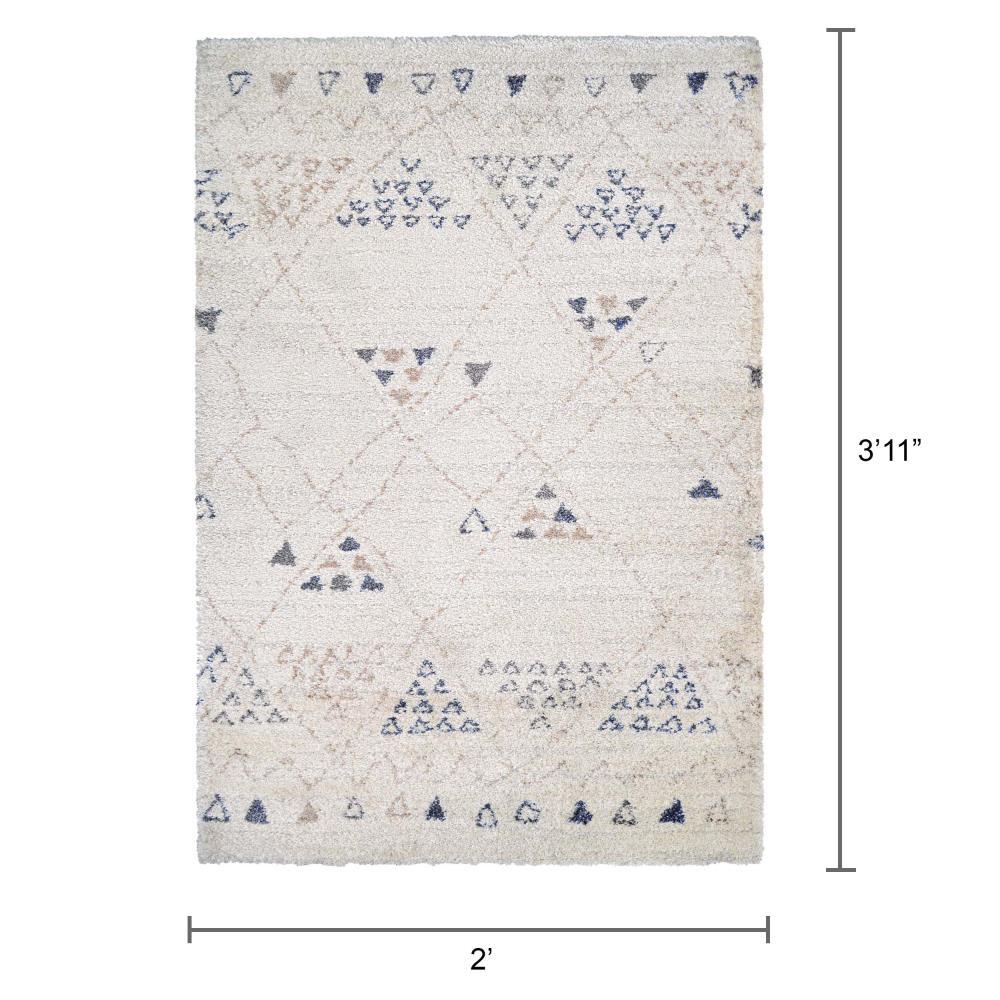 Couristan Bromley Jakarta Area Rug, 2' x 3'11", Ivory-Caramel-Black