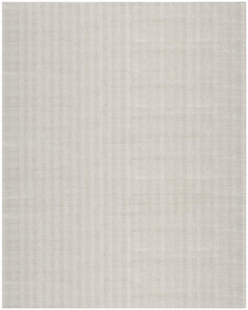 SAFAVIEH Marbella Pompeii Chevron Area Rug, Silver, 6' x 9'