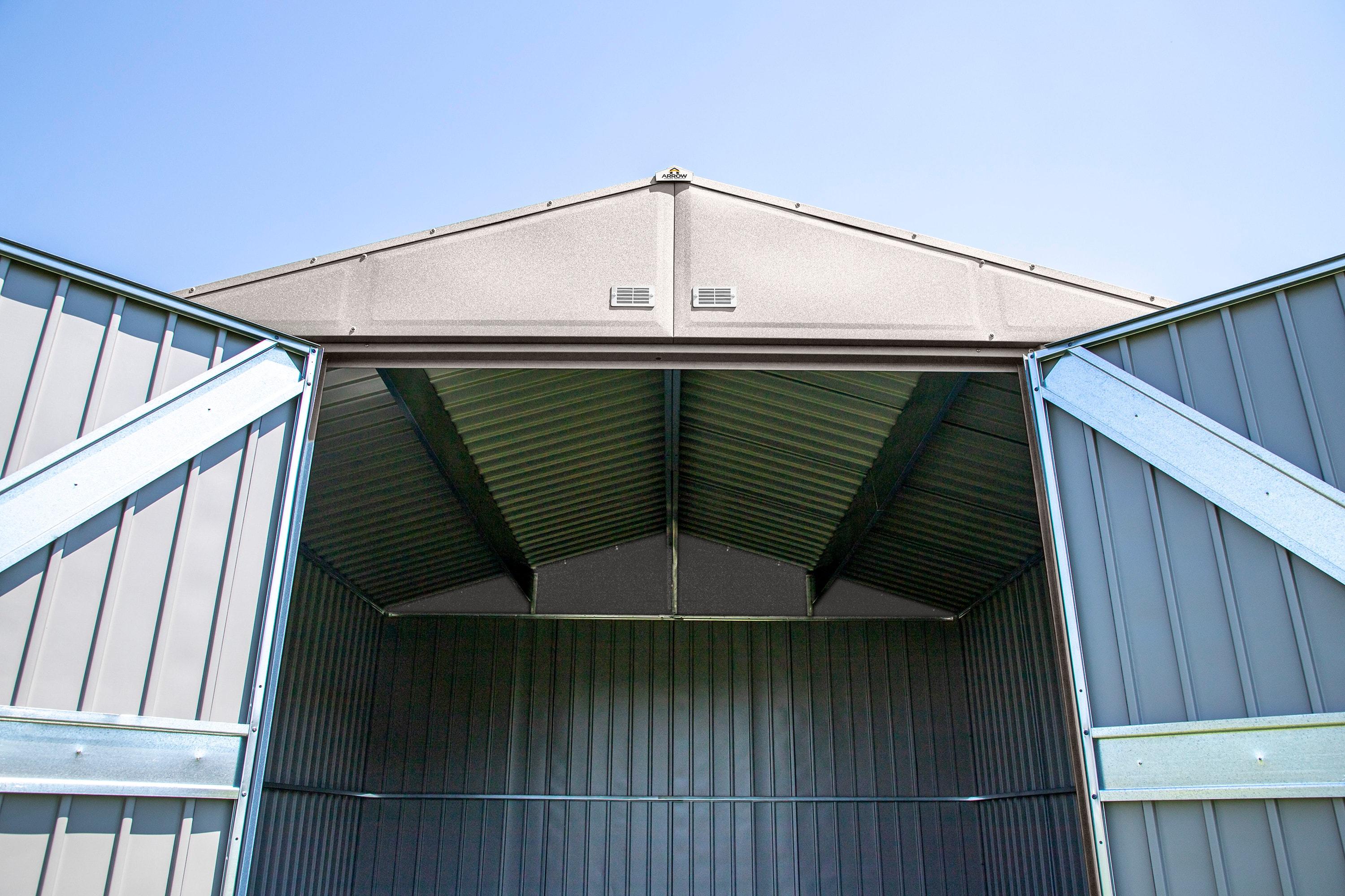 Arrow Arrow Elite 10 ft. W x 12 ft. D Galvanized Steel Storage Shed