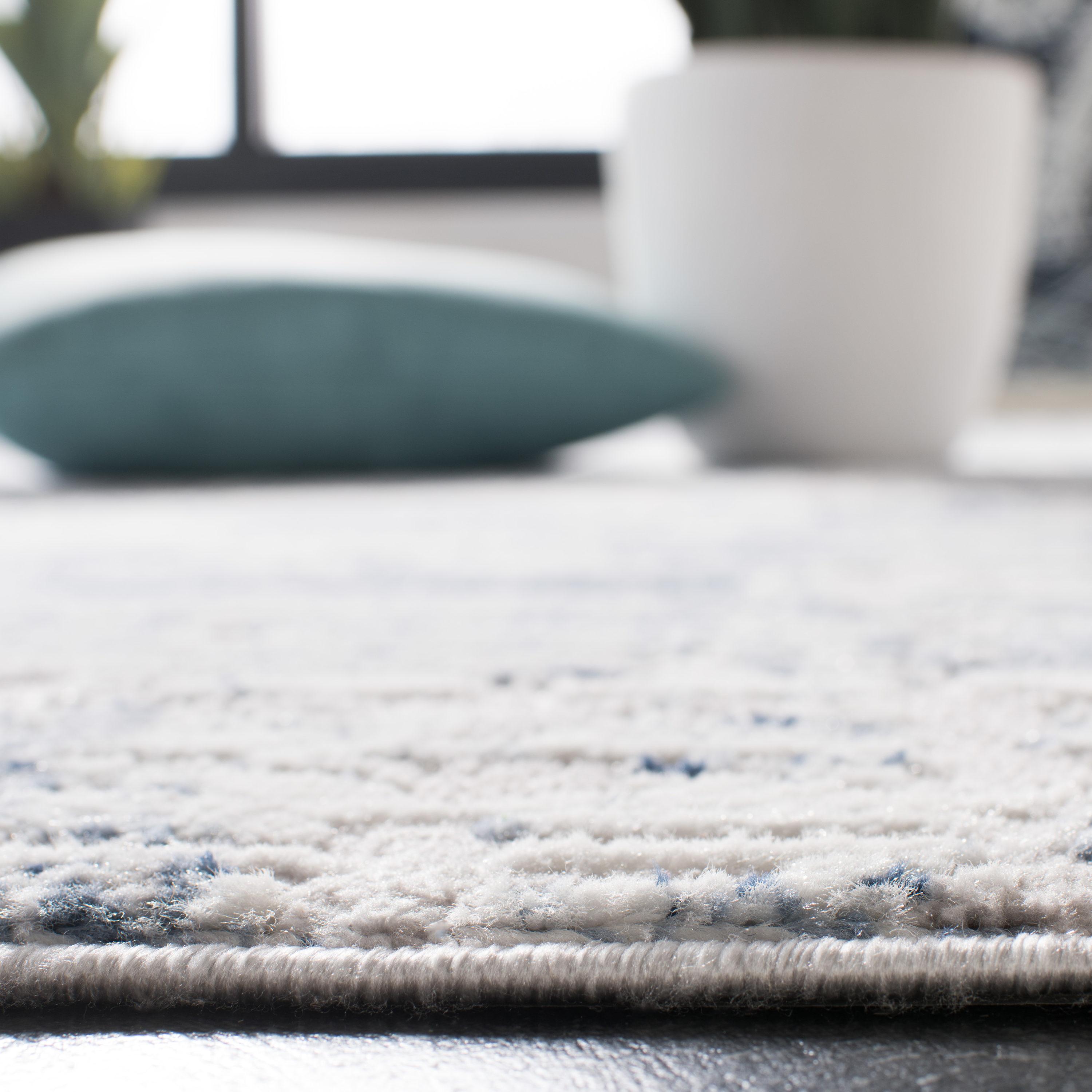 Amelia ALA786 Power Loomed Area Rug - Blue/Grey - 8'x10' - Safavieh.