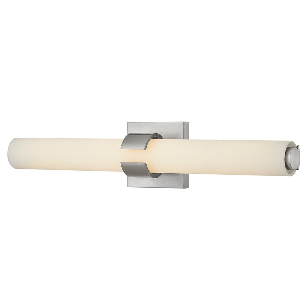Hinkley Aiden Integrated LED Bath Vanity Bar w/ Etched White Glass