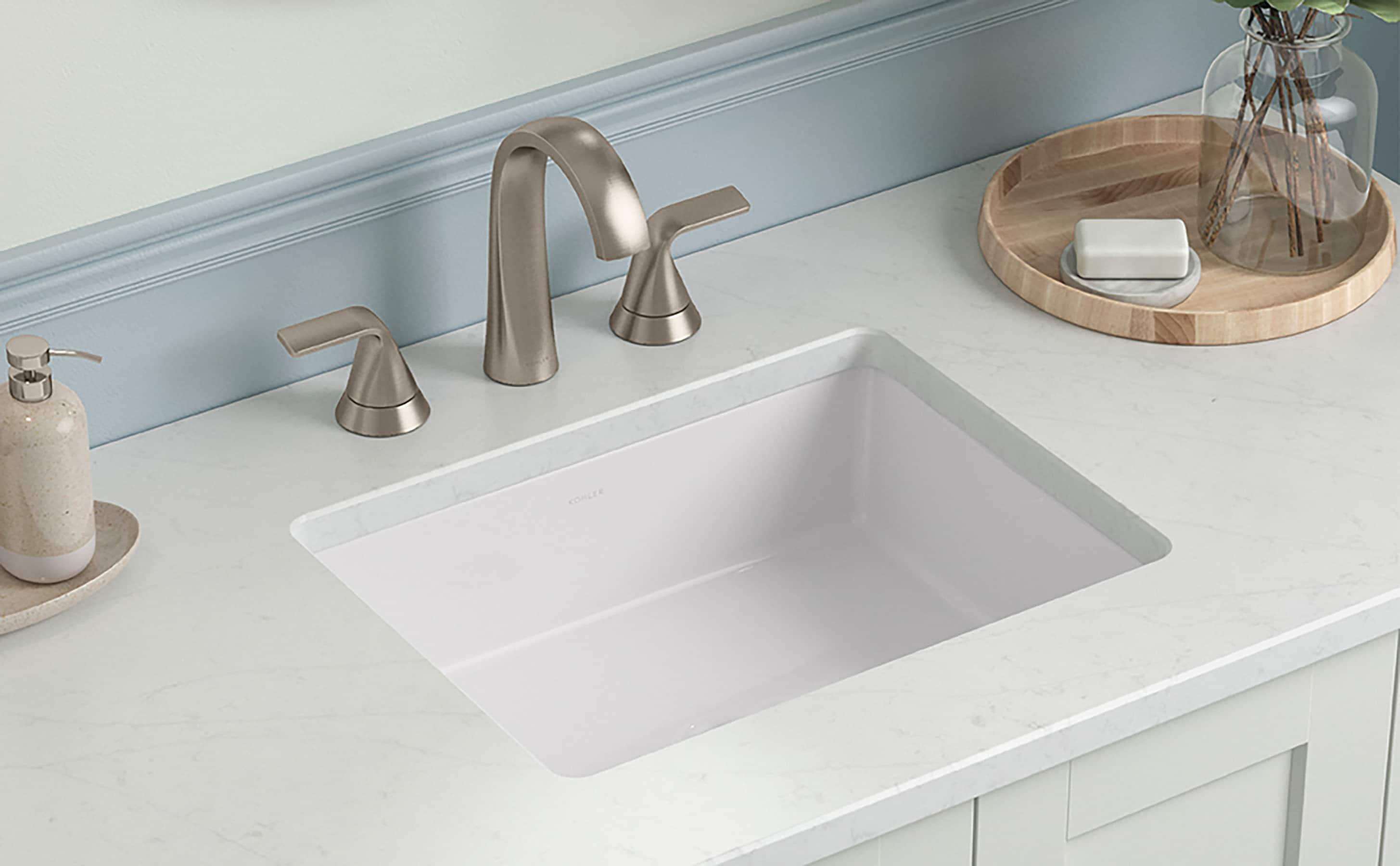Silestone Quartz 49-In Vanity Top With Rectangle Cutout