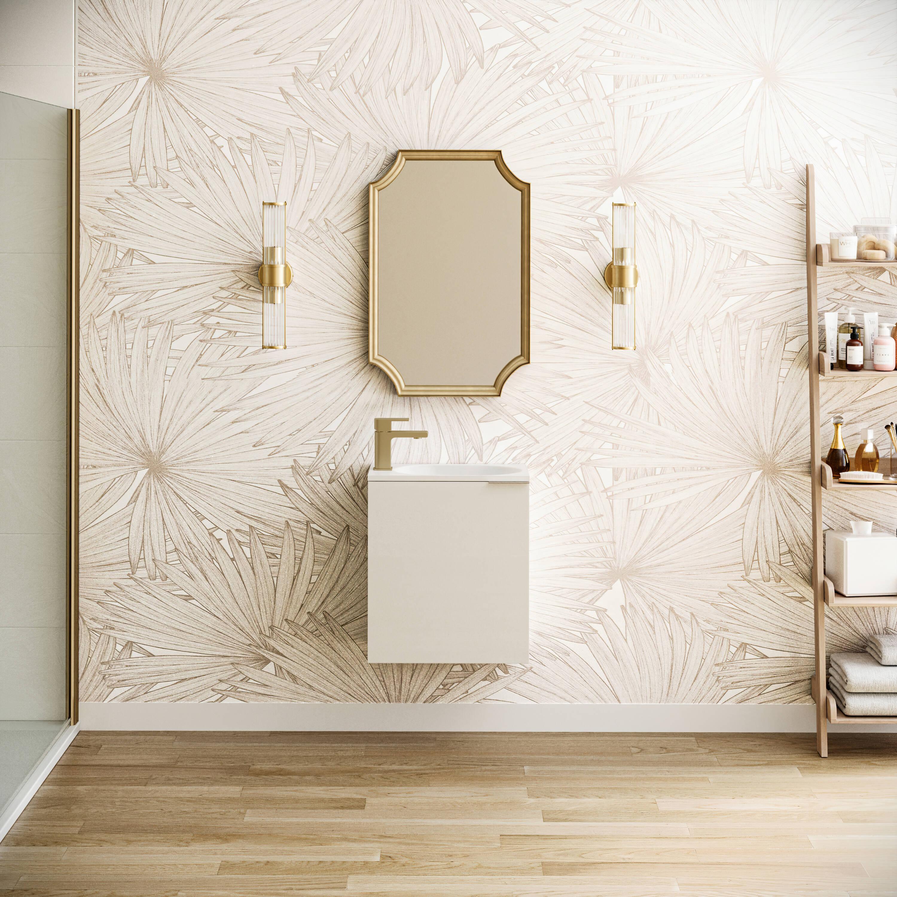 Valencia 20" Wall Mount Single Sink Bathroom Vanity with Top and Sink (Faucet Not Included)