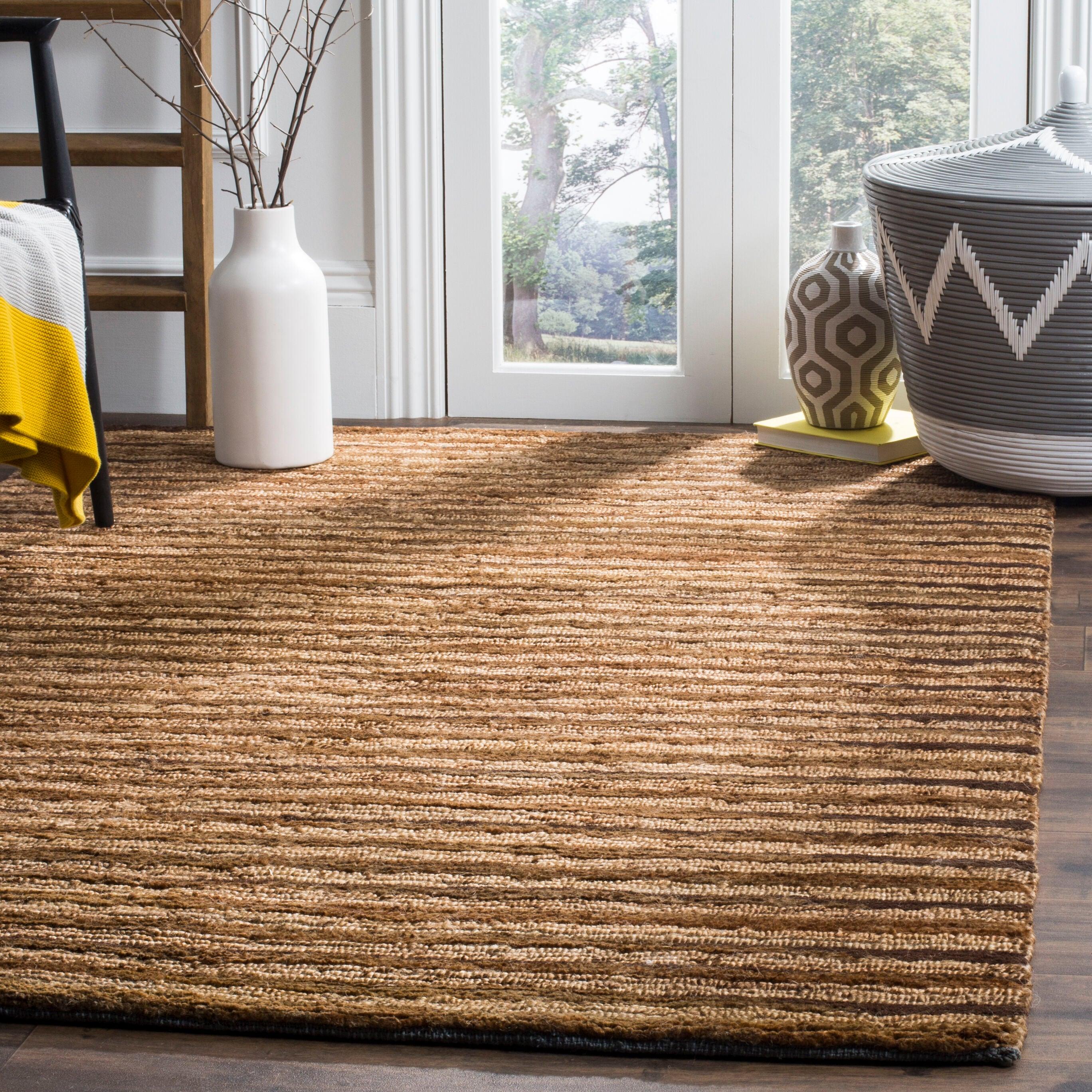 Organica ORG211 Hand Knotted Area Rug - Natural - 8'9"x11'9" - Safavieh.