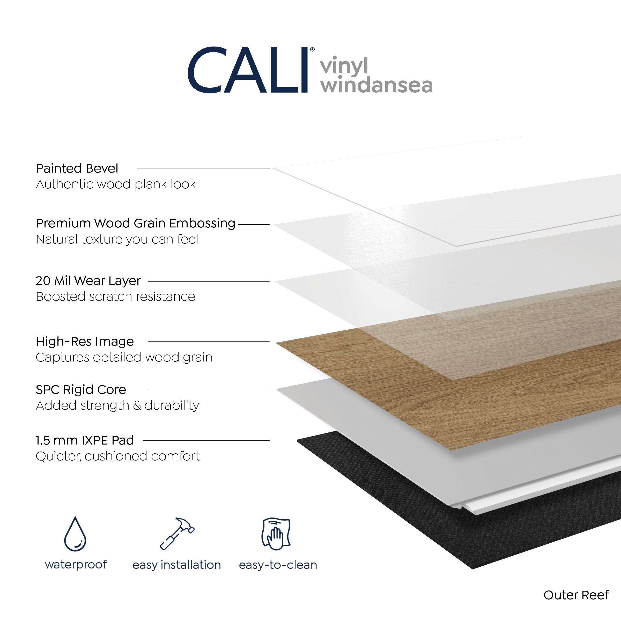 Costa 48" L x 7-1/4" W x 6.5mm Luxury Vinyl Plank