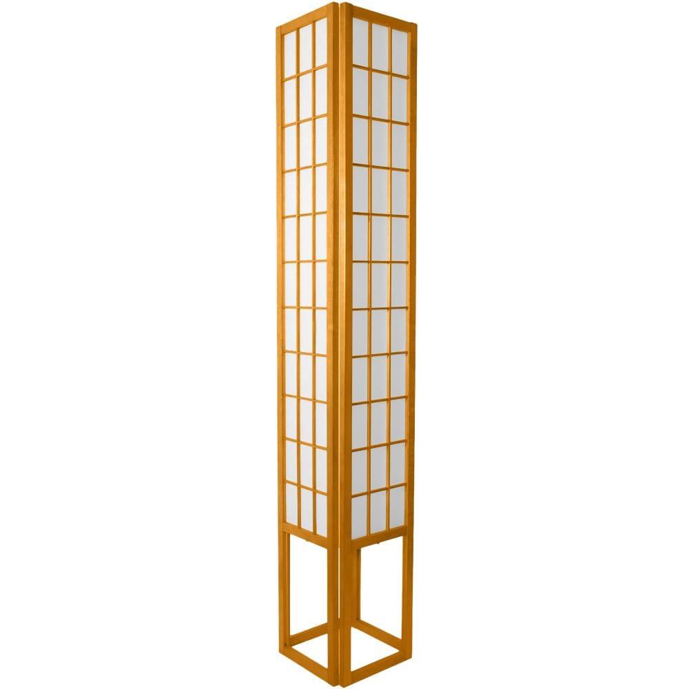 Oriental Furniture 72" Window Pane Shoji Lamp