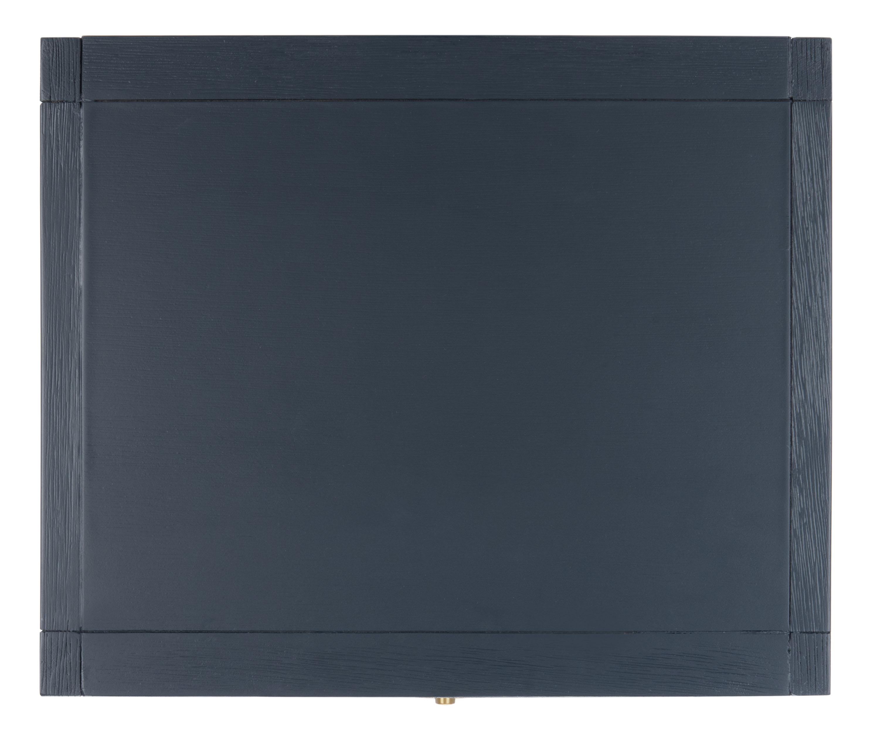 Odilia 1 Drawer Nightstand - Navy - Safavieh.