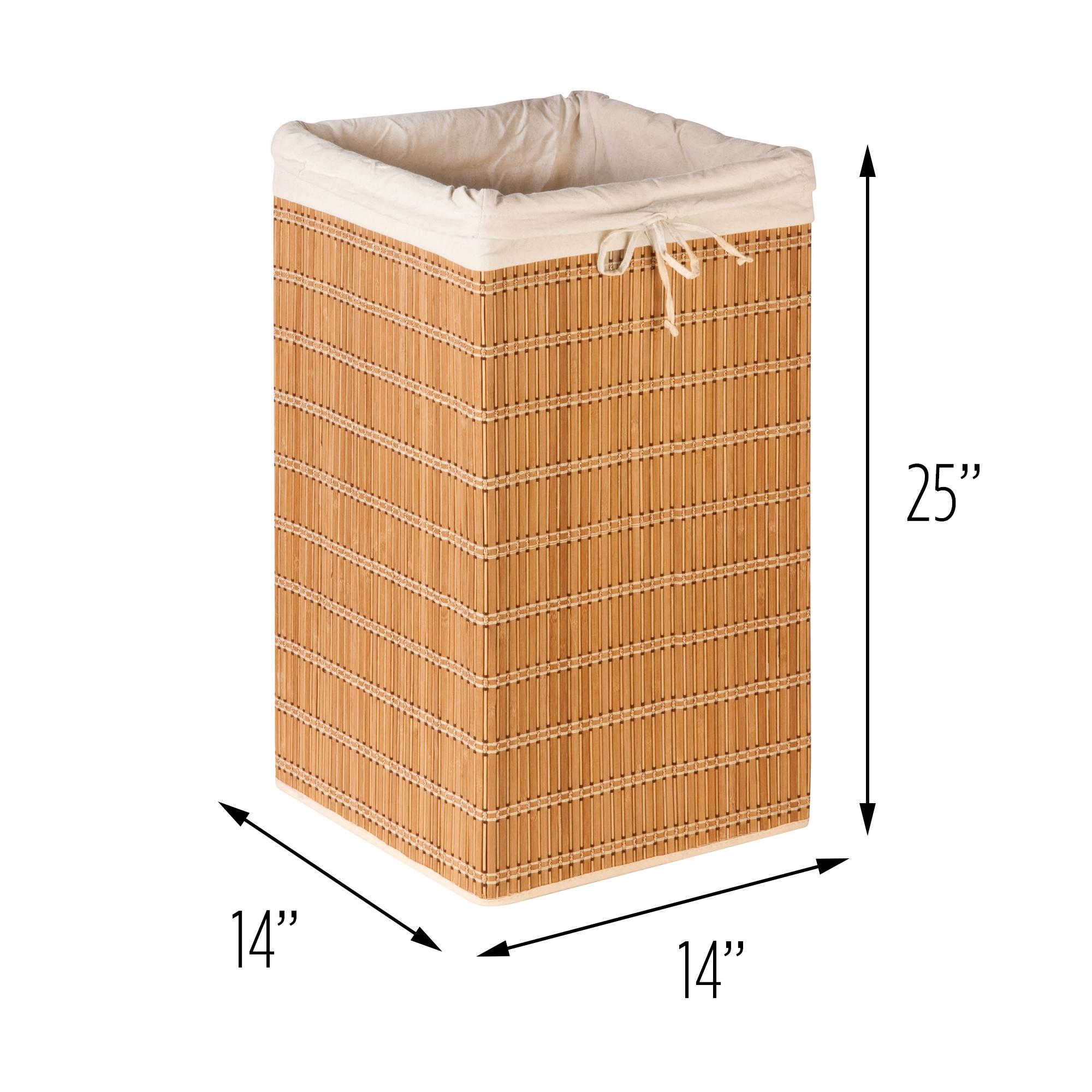 Bamboo Wicker Hamper