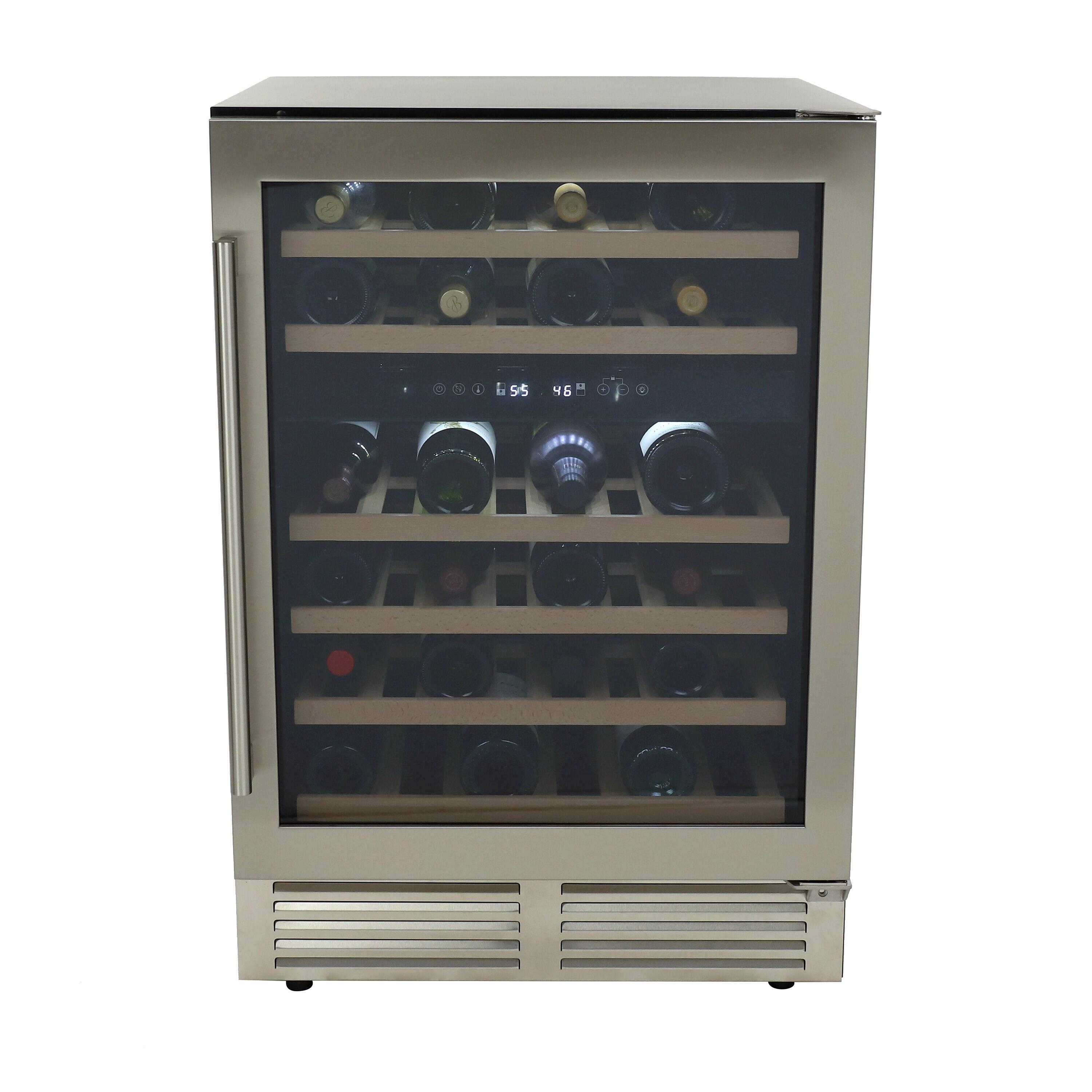 Avanti DESIGNER Series Dual-Zone Wine Cooler, 46 Bottle Capacity