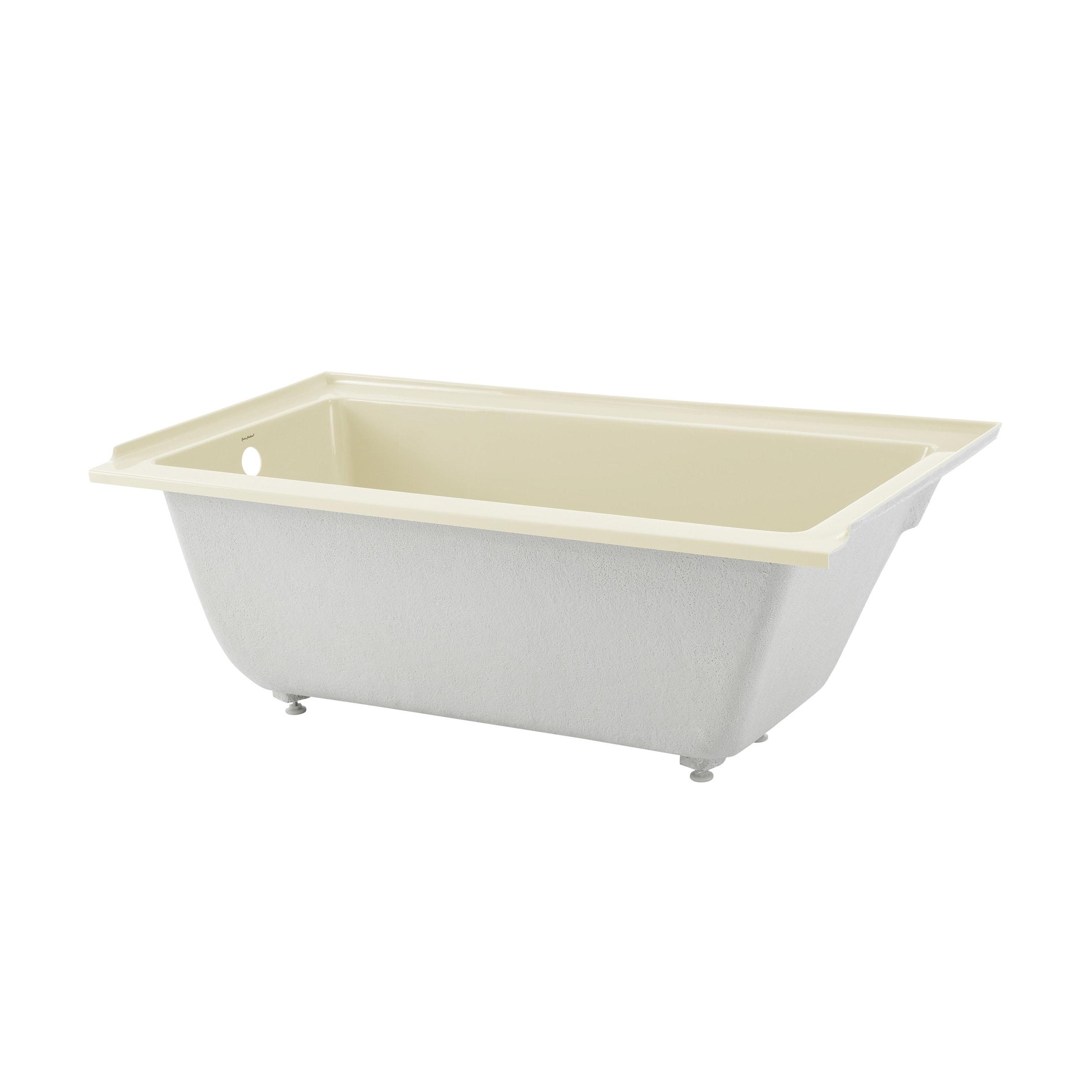 Lausanne 60" X 30" Left-Hand Drain Alcove Bathtub in Bisque