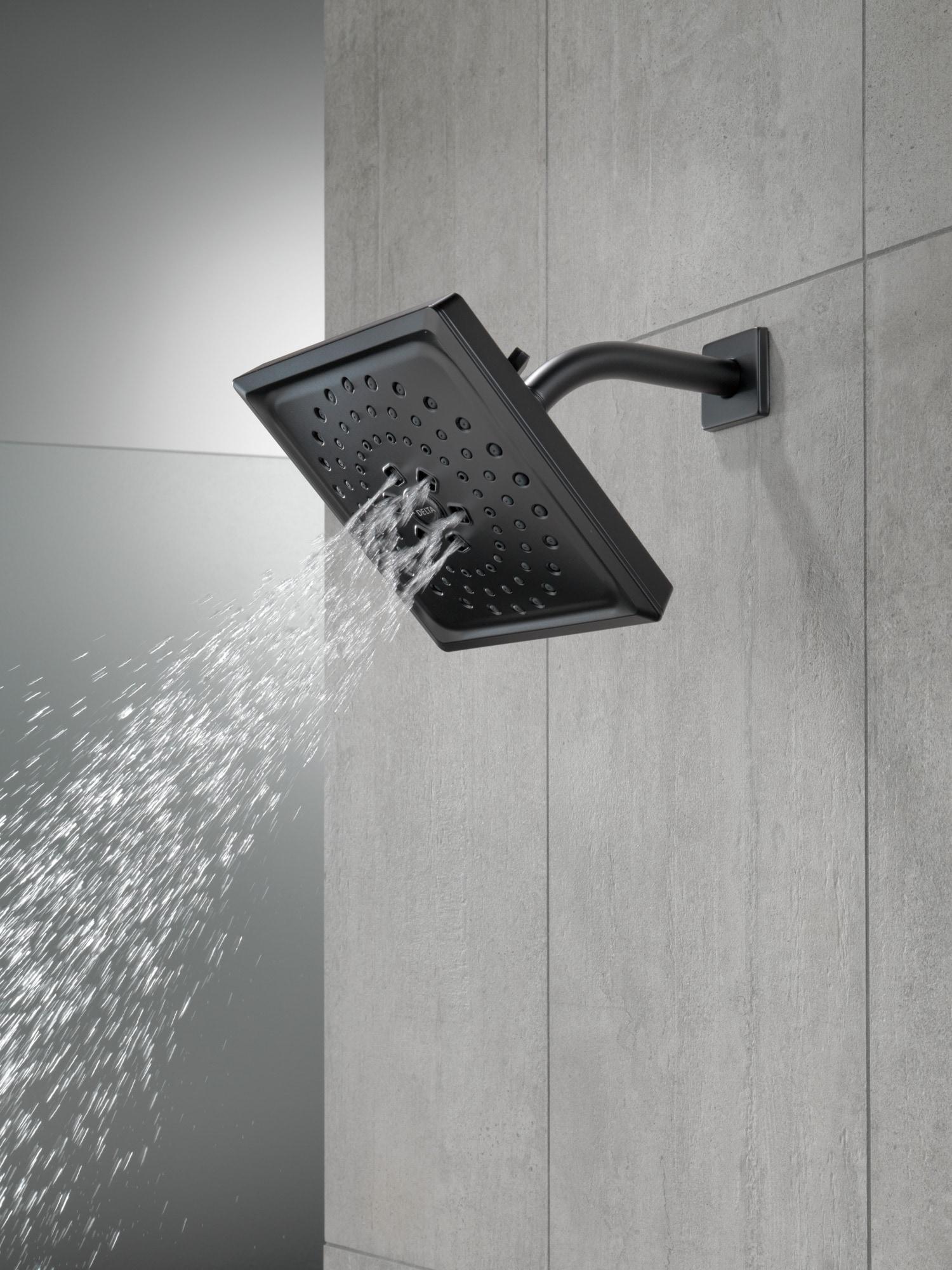 Delta Rp51034 Square Shower Arm Flange - Black