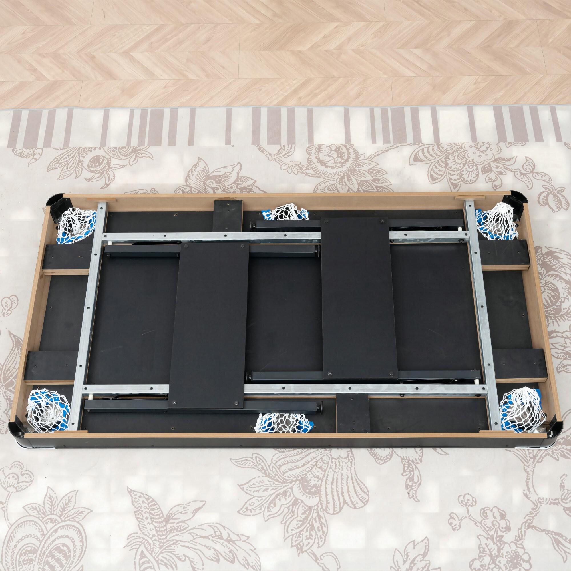 Holaki 3 in 1 Billiard Table, 65.75" Folding Pool Table with Ping Pong Table and Dining Top, Multi Game Table Includes Billiard Accessories and Tennis Paddles for Family Game Room, Basements