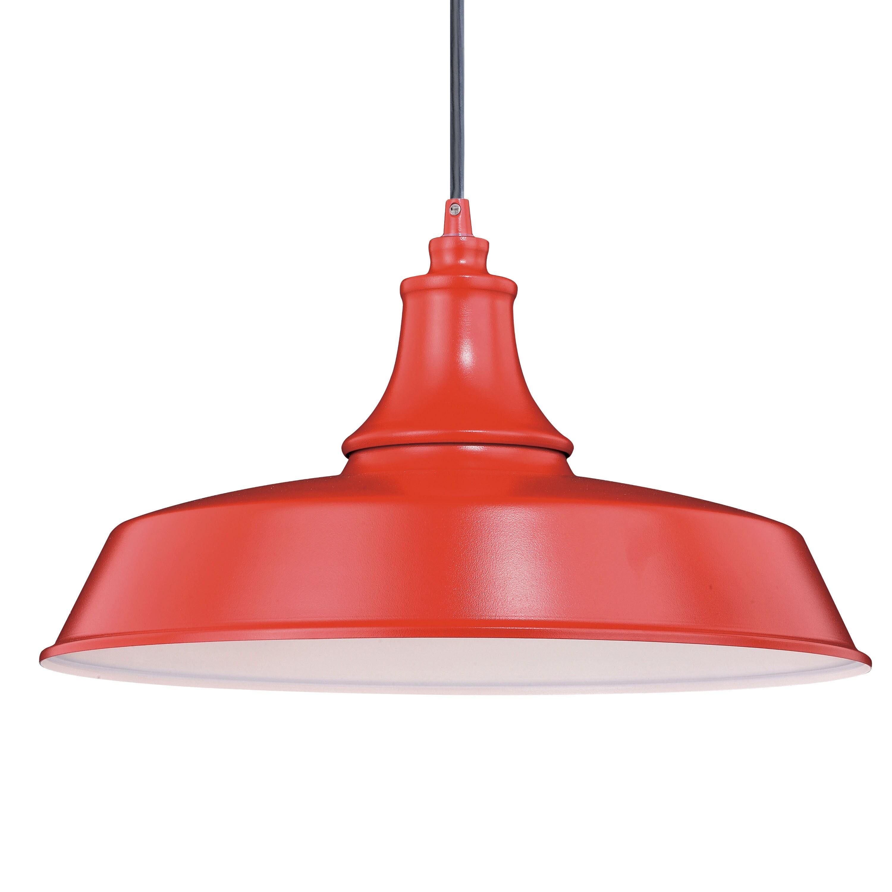 Vaxcel Dorado 1 - Light Pendant in  Red