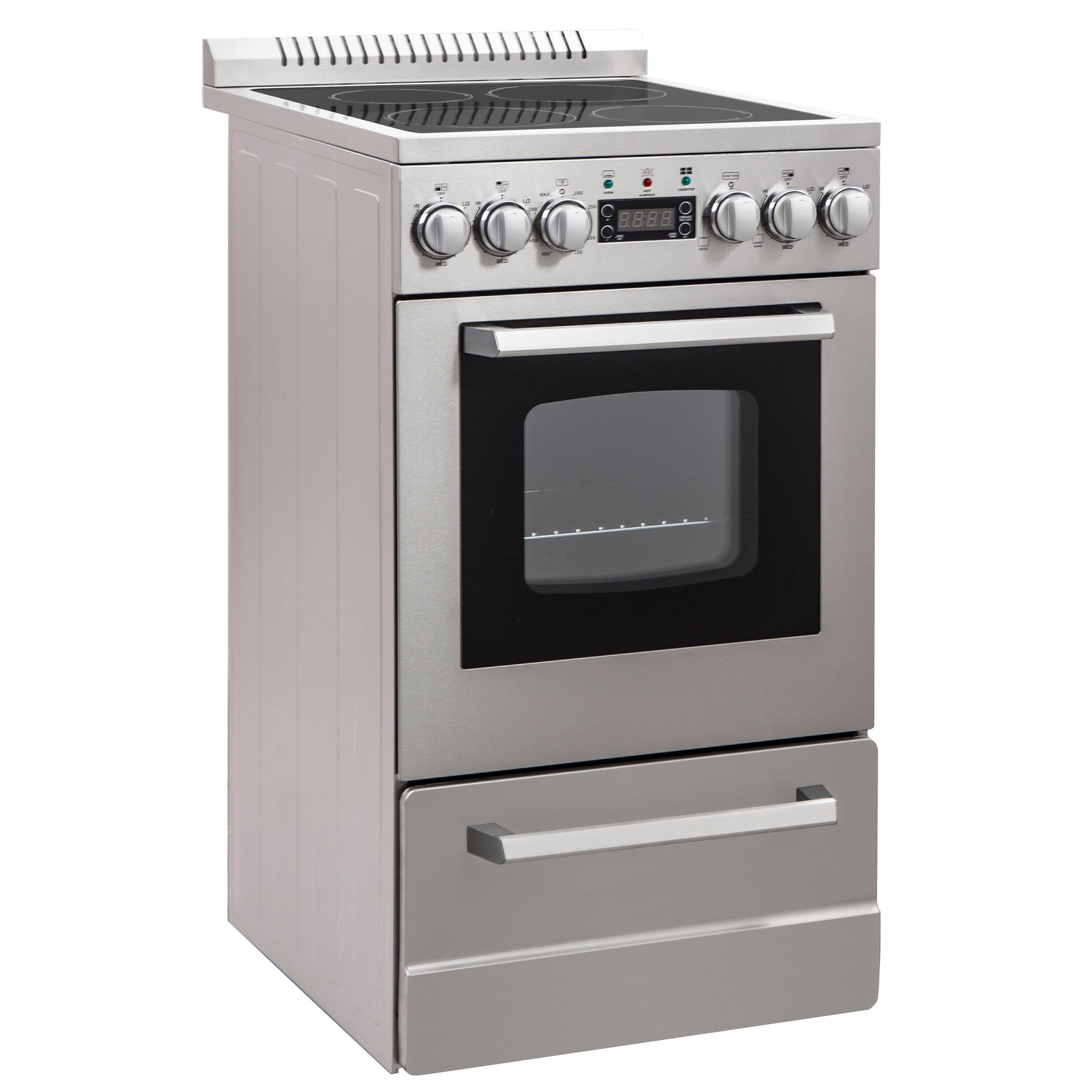 Avanti DER20P3S 2.0 Cu. Ft. ELITE Series Stainless Electric Range