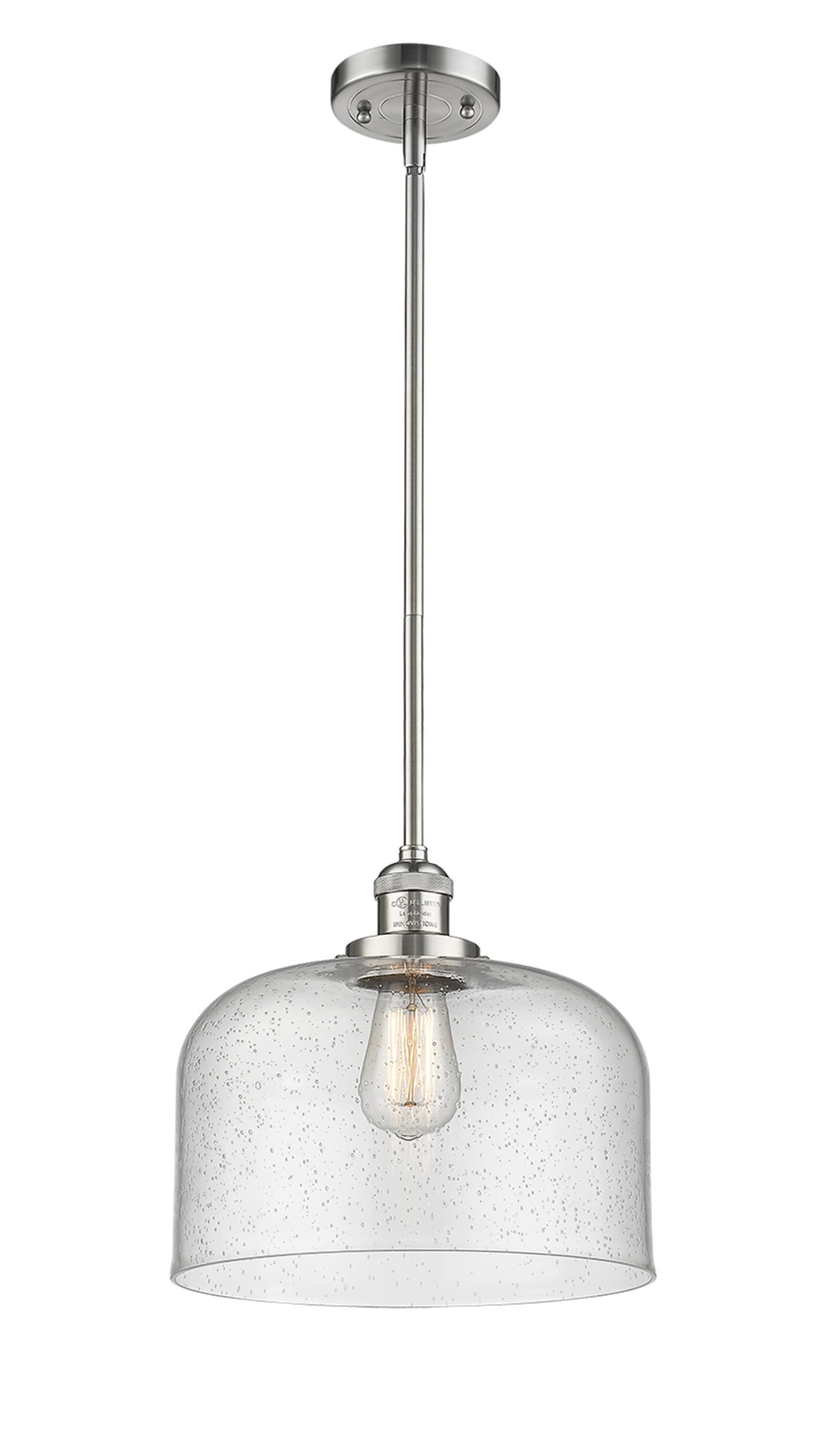 Innovations Lighting 201C-L X-Large Bell X-Large Bell 1 Light 12" Wide Pendant - Black