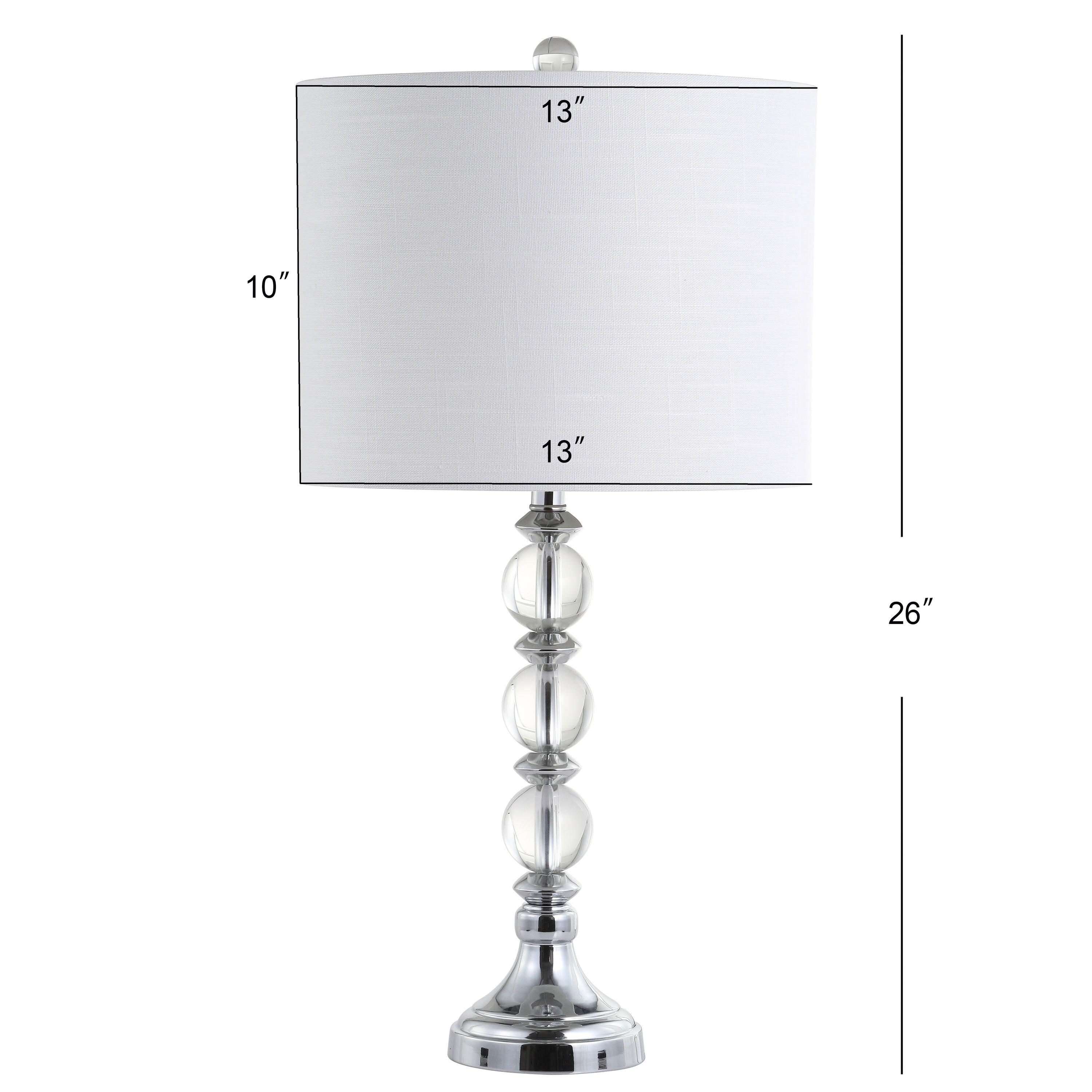 Jonathan Y Lighting Jyl5041 Paul 1 Light 26" Tall Led Buffet Table Lamp Set Of (2) -