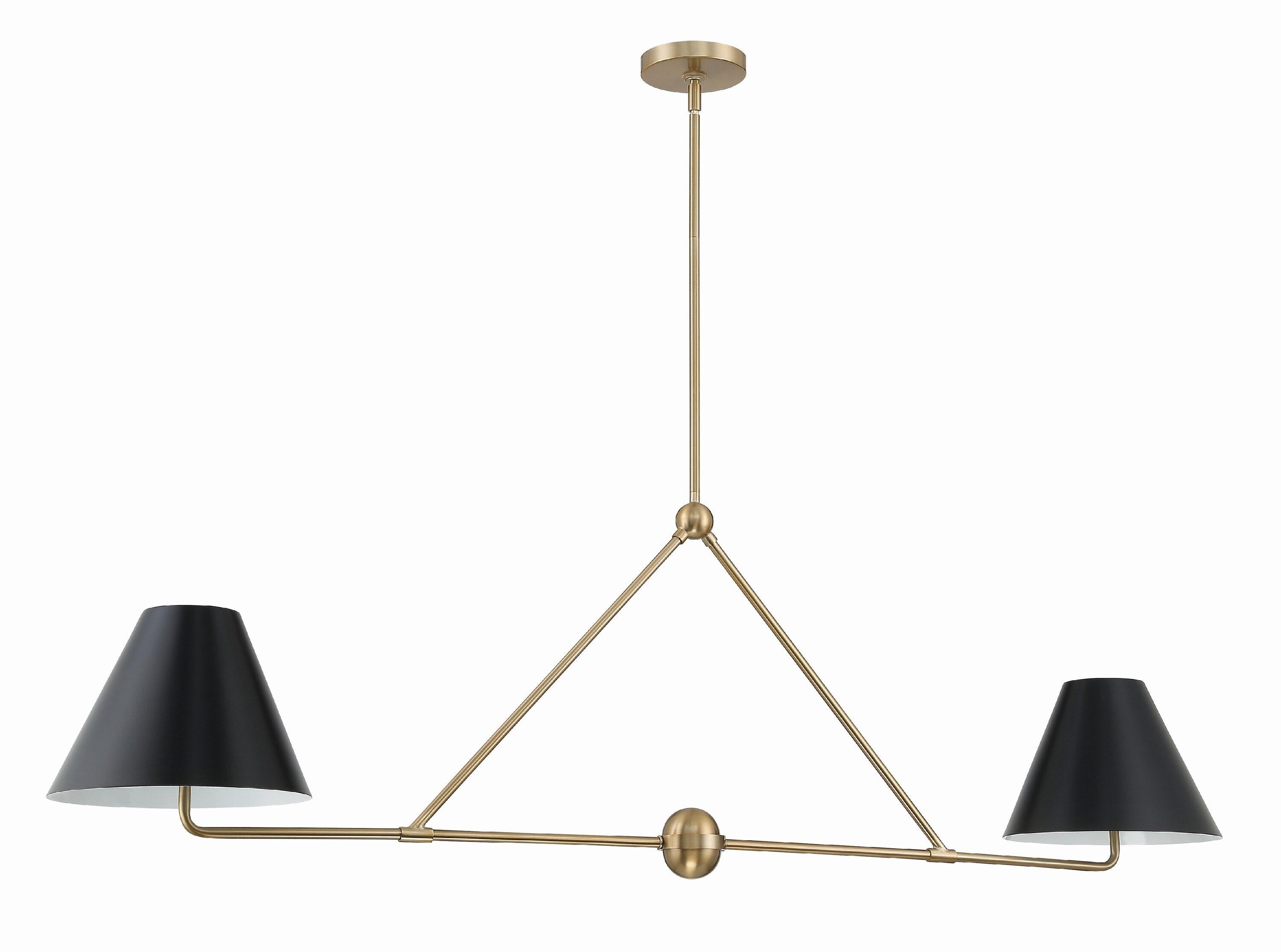 Crystorama Lighting Xavier 4 - Light Chandelier in  Vibrant Gold