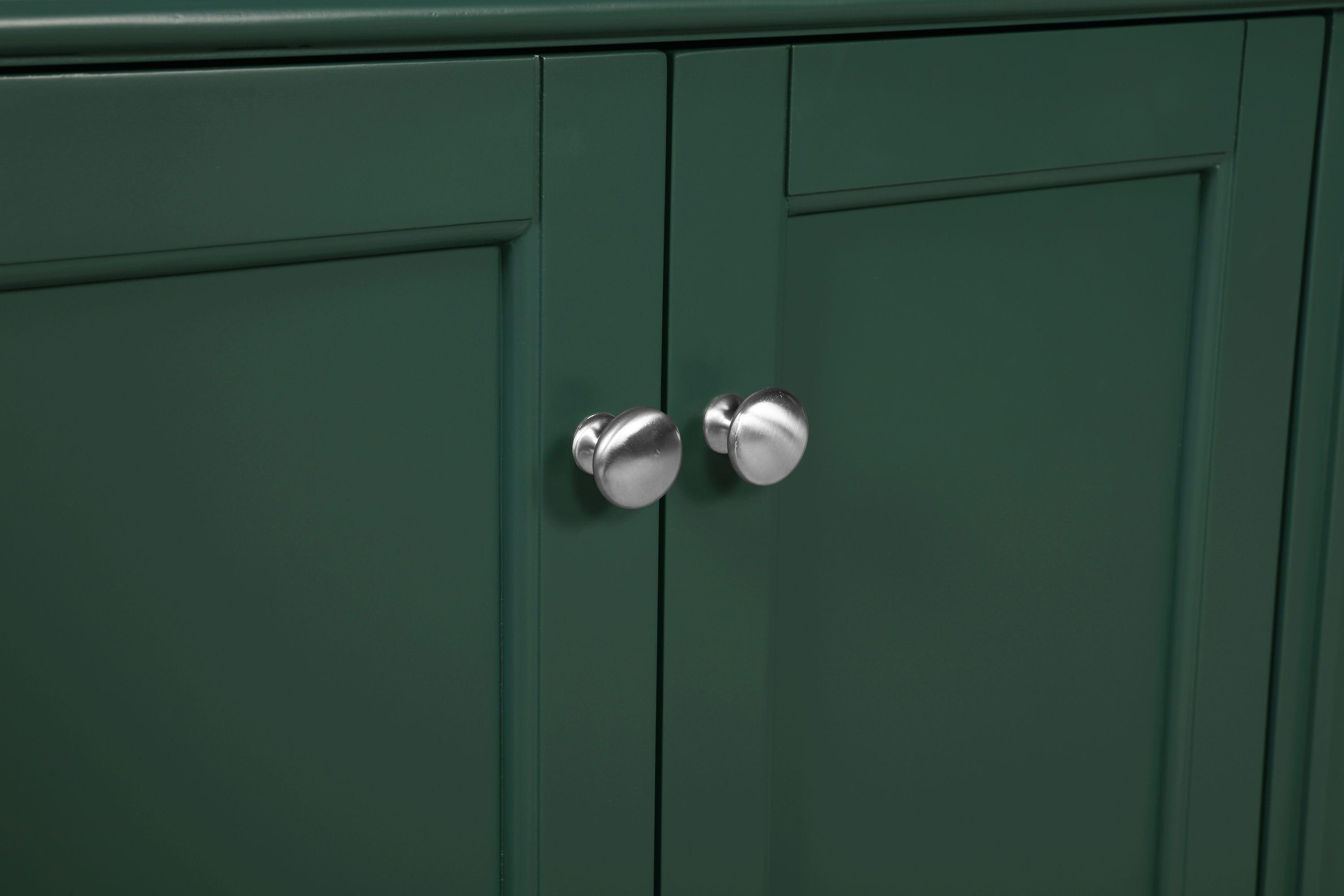 Elegant Decor  30 in. Single Bathroom Vanity in Green