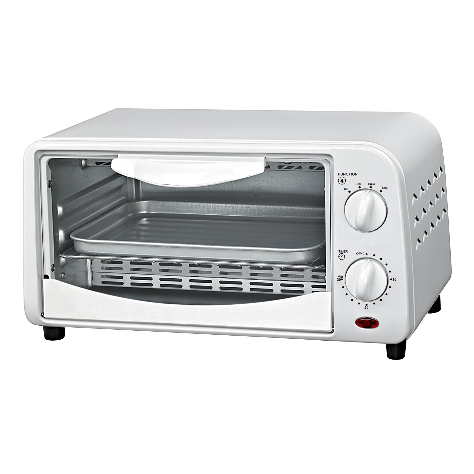 Courant Compact 2-Slice Oven with Toast, Broil & Bake Functions, 650 Watts