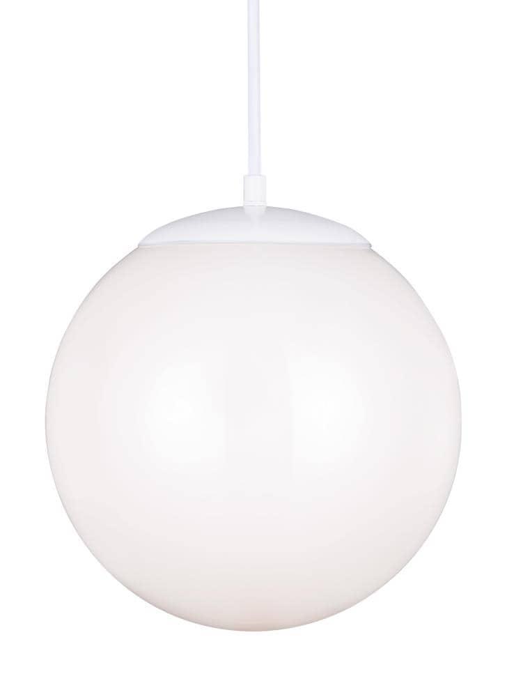 Sea Gull Lighting 6022-15 Leo Globe Pendant Hanging Modern Fixture, One - Light, RED