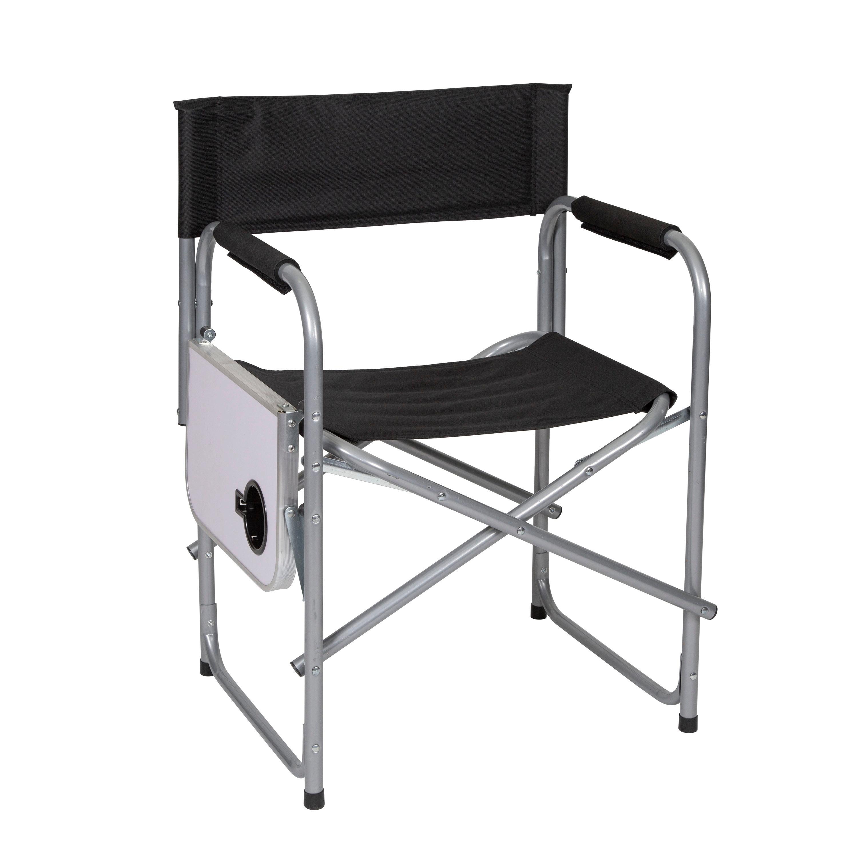 Stansport Folding Director's Chair with Side Table