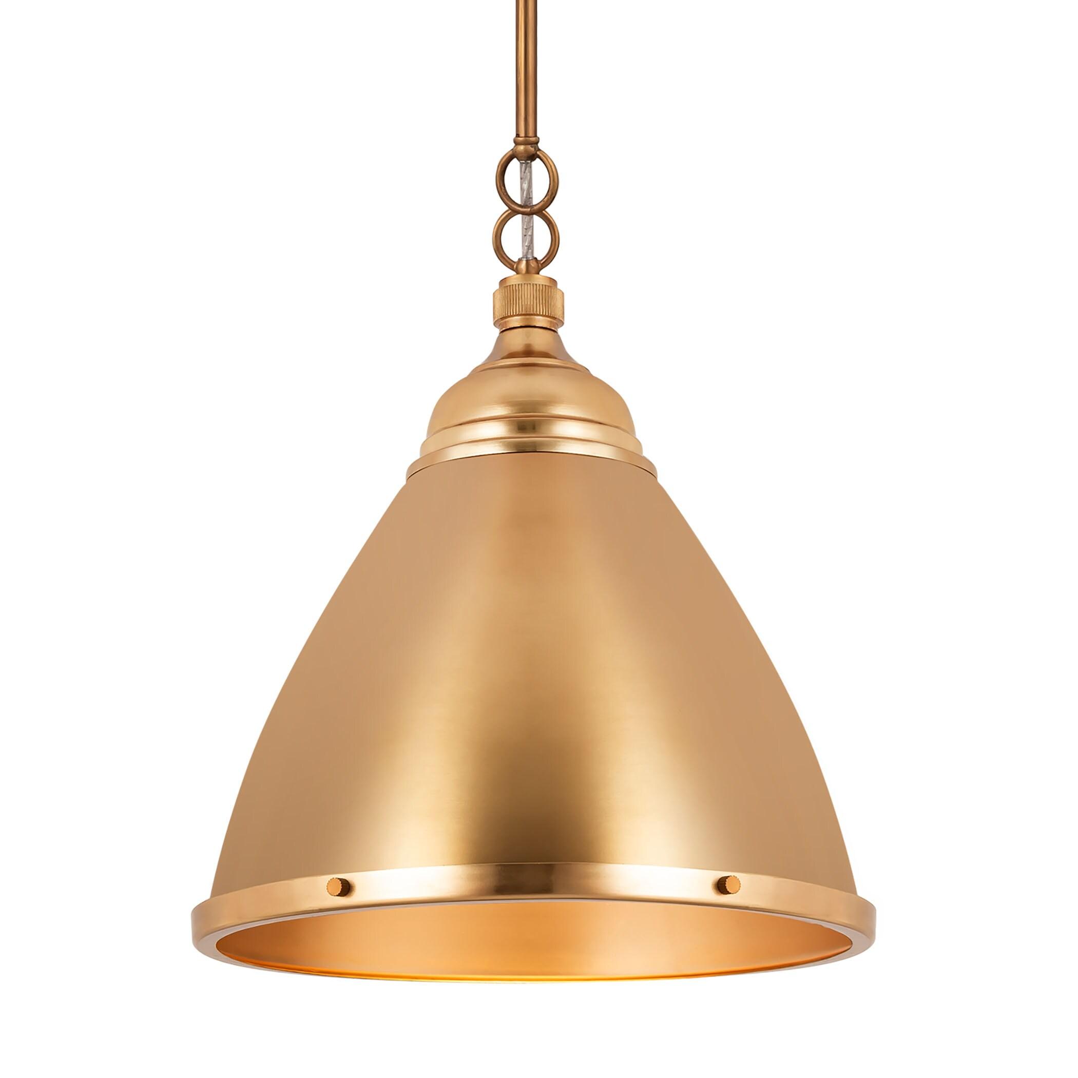 Elk Home Katelyn 1 - Light Pendant in  Satin Brass