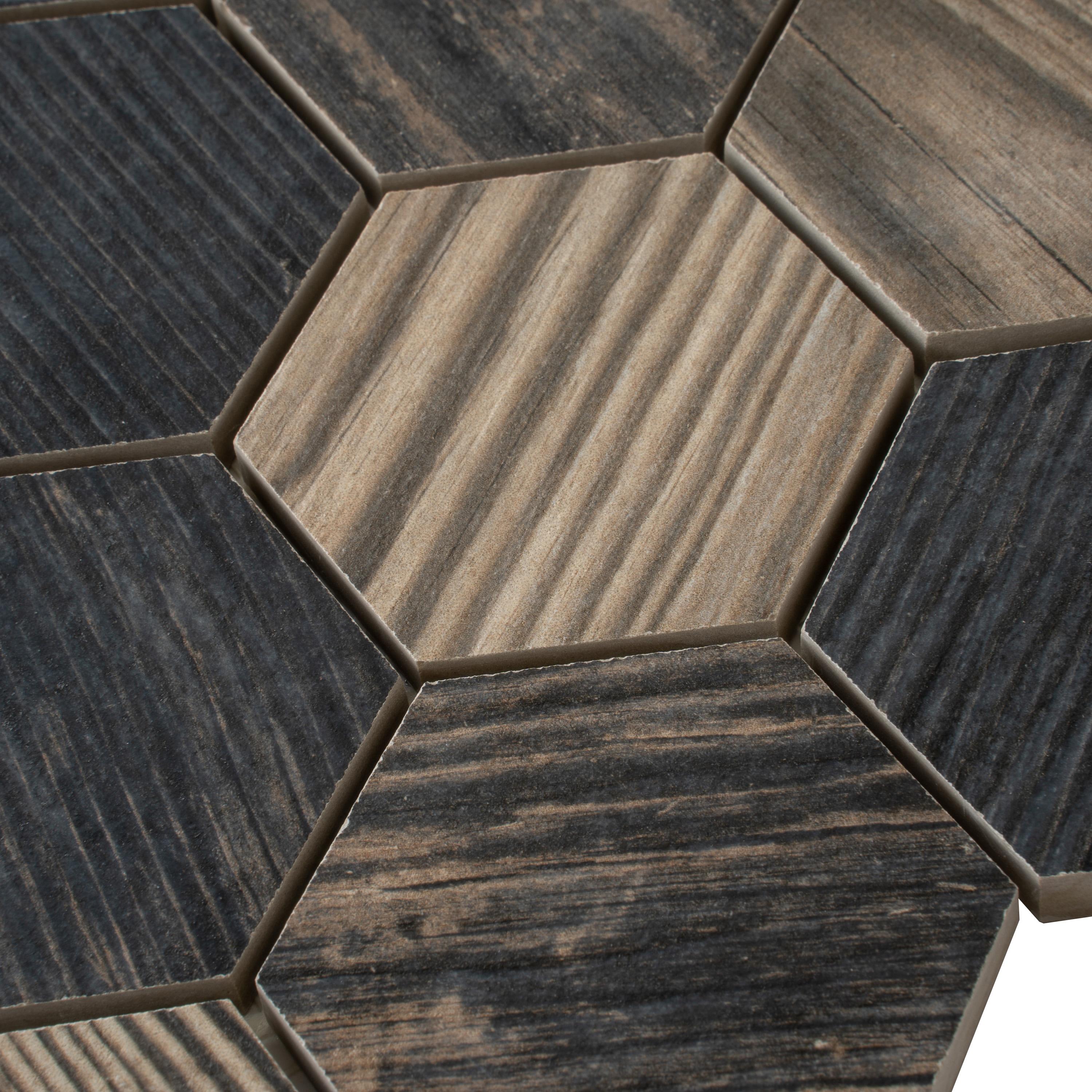 Apollo Tile  5 pack 9.8-in W x 11.8-in L Matte Ceramic Wall and Floor Mosaic Tile (4.015 Sq ft/case)
