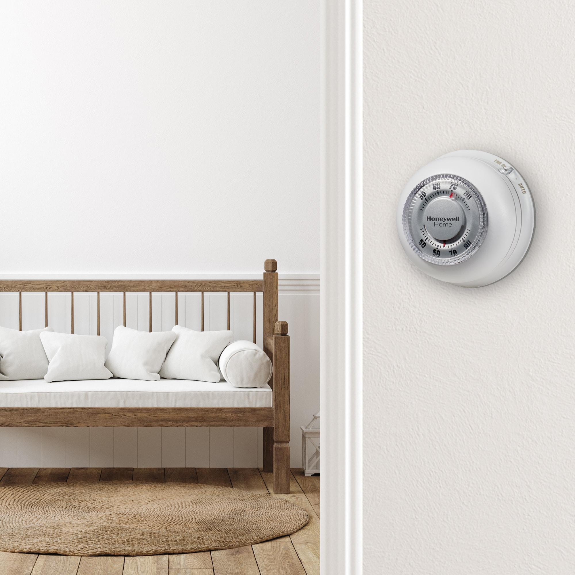 Honeywell Round Mechanical Thermostat Heat Only