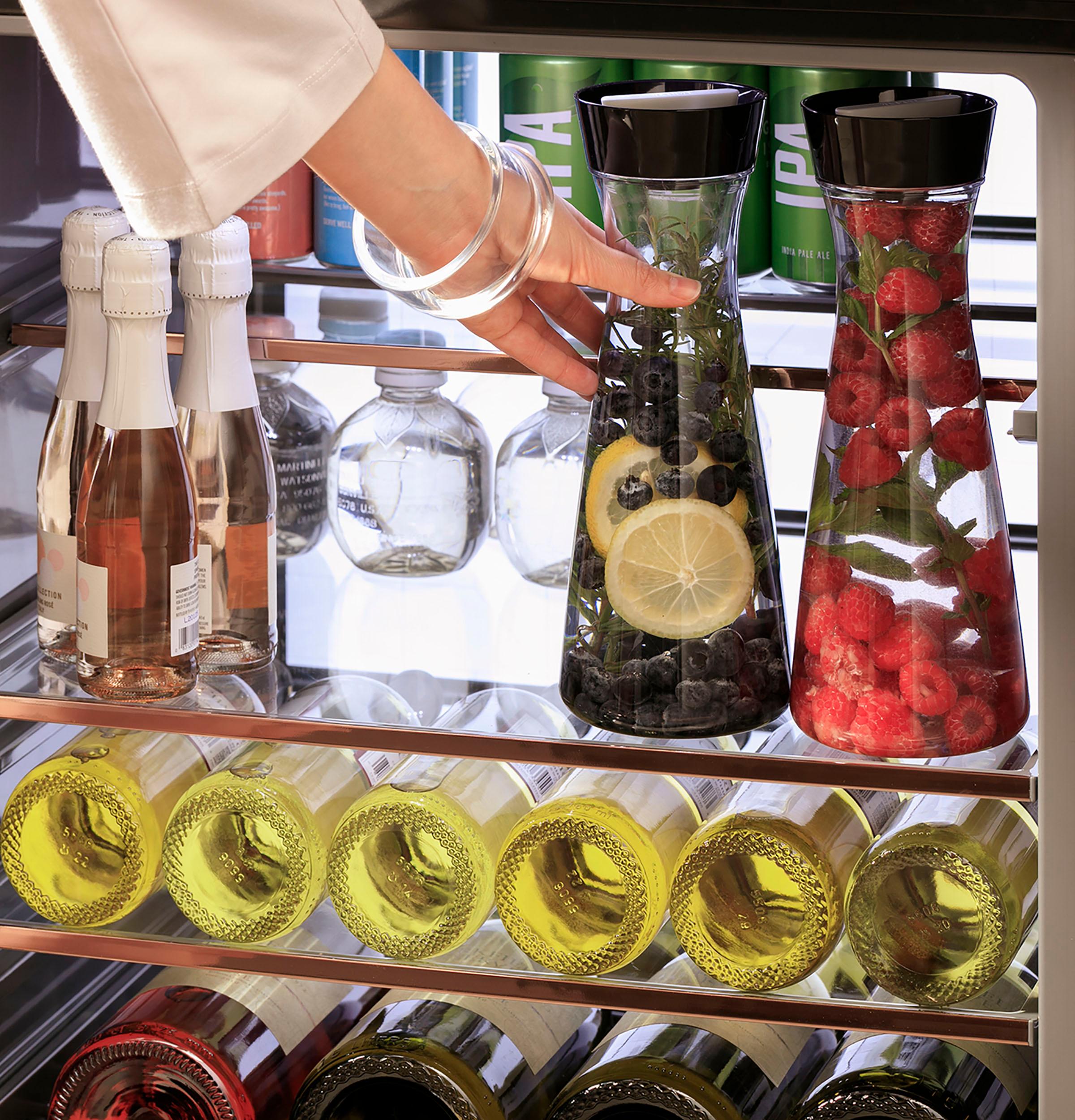 Smart Appliances 46 Bottle Dual Zone Convertible Wine and Beverage Refrigerator with WiFi