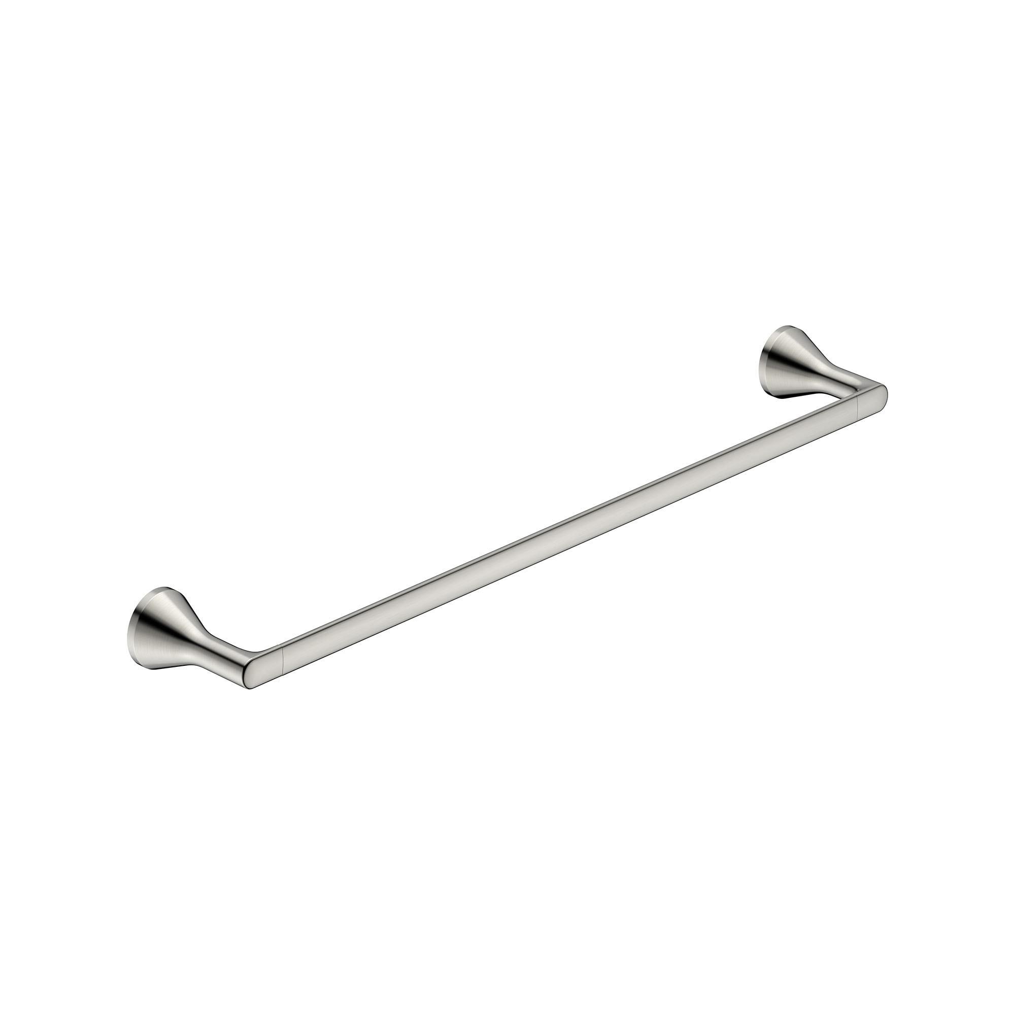 Brushed Nickel 24-Inch Wall Mounted Towel Bar