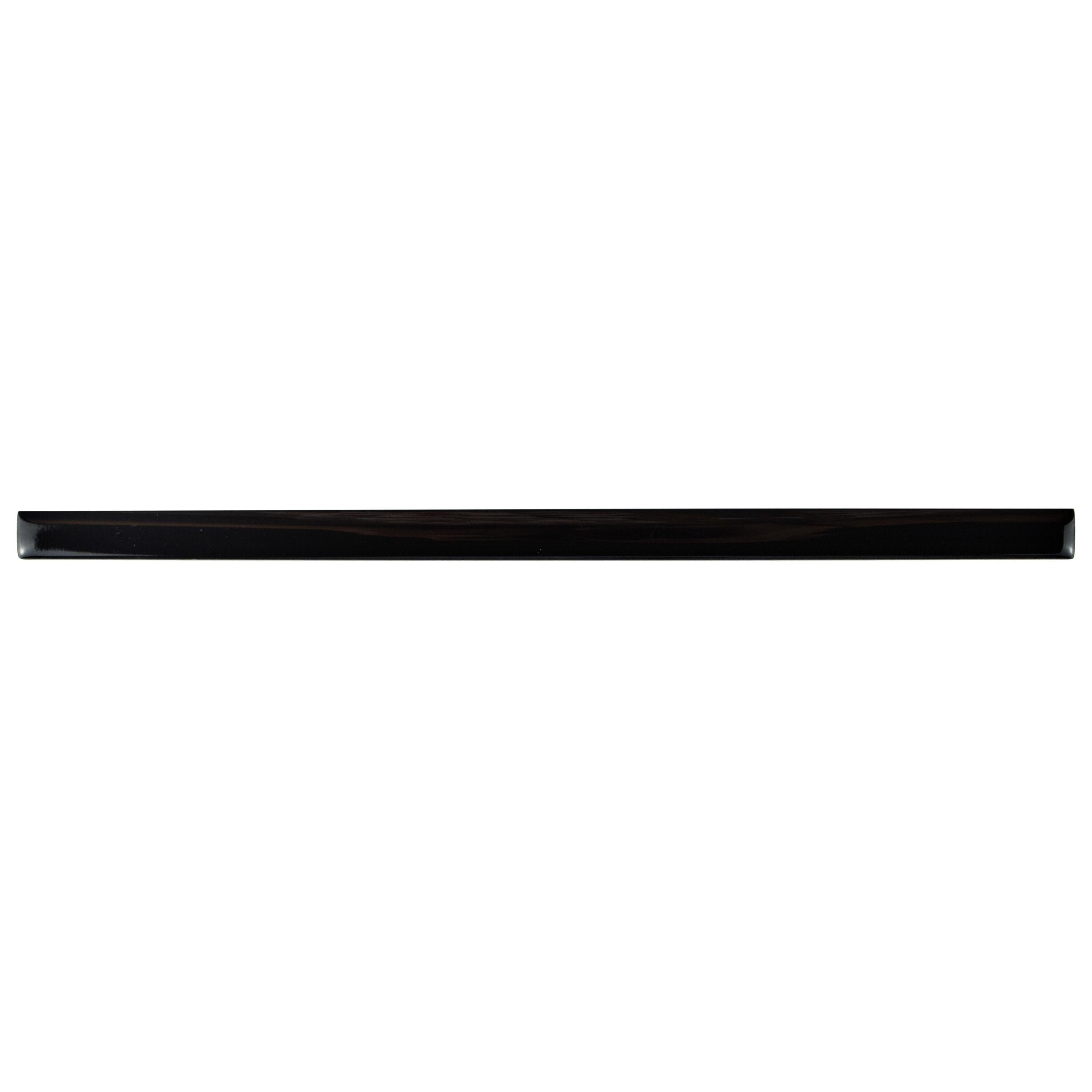 Nero Glossy Black Ceramic Wall Trim Tile