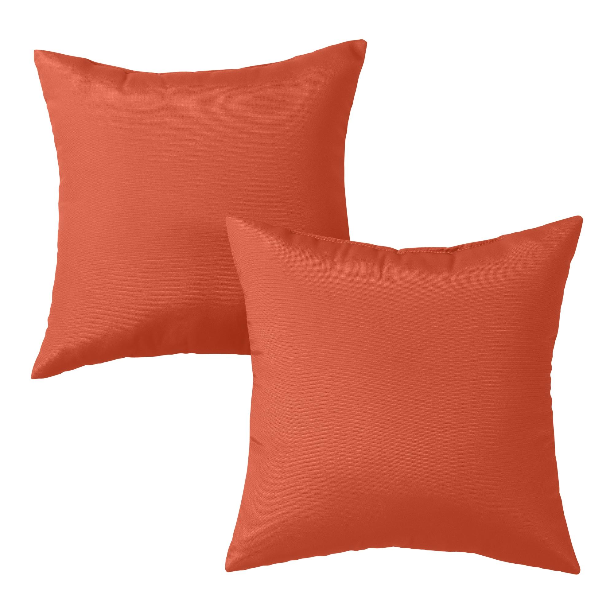 Indoor/Outdoor Reversible Throw Pillow