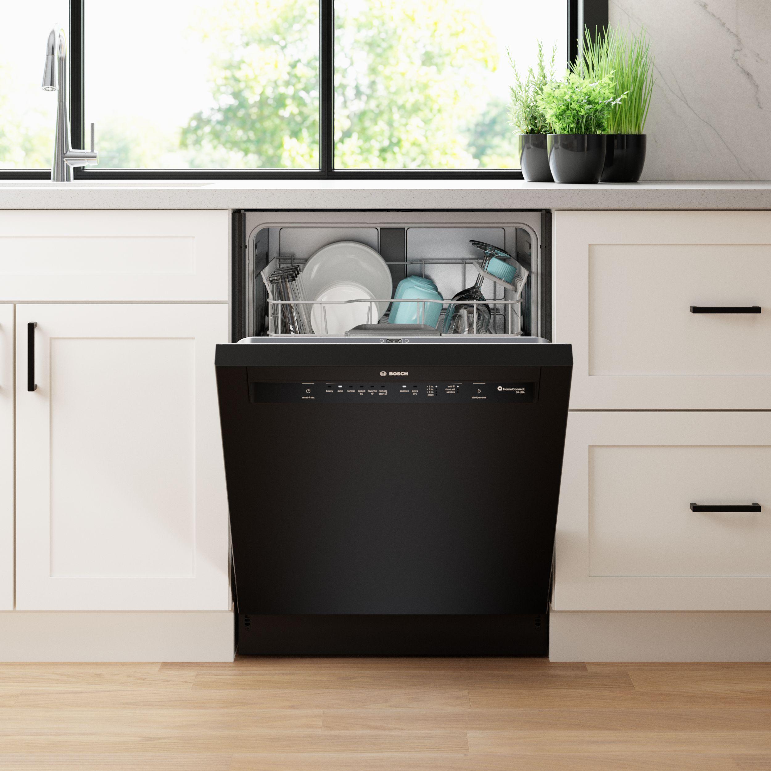 100 Series 24" Front Control Built-In Dishwasher with Hybrid Tub