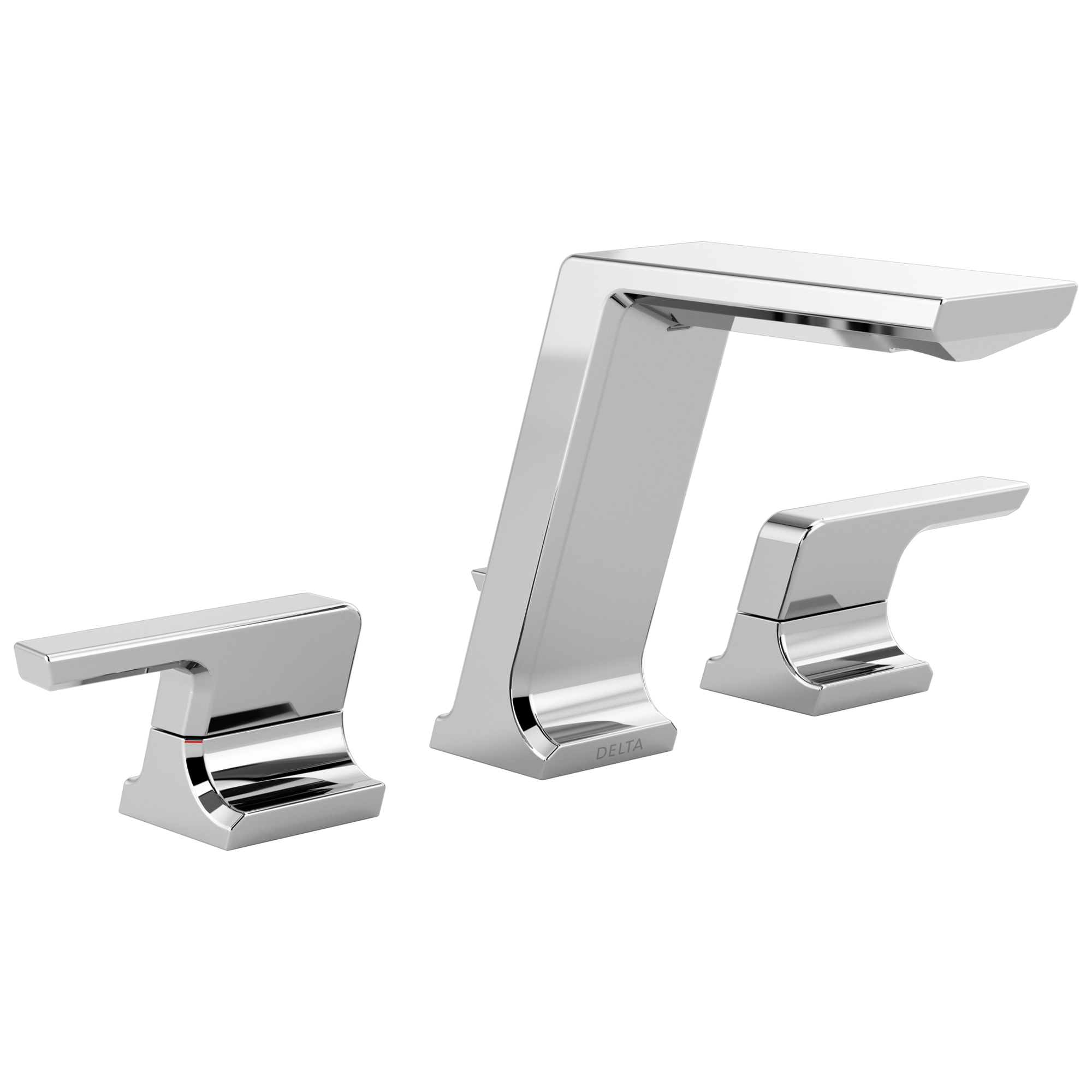 Pivotal Widespread Bathroom Faucet with Drain Assembly