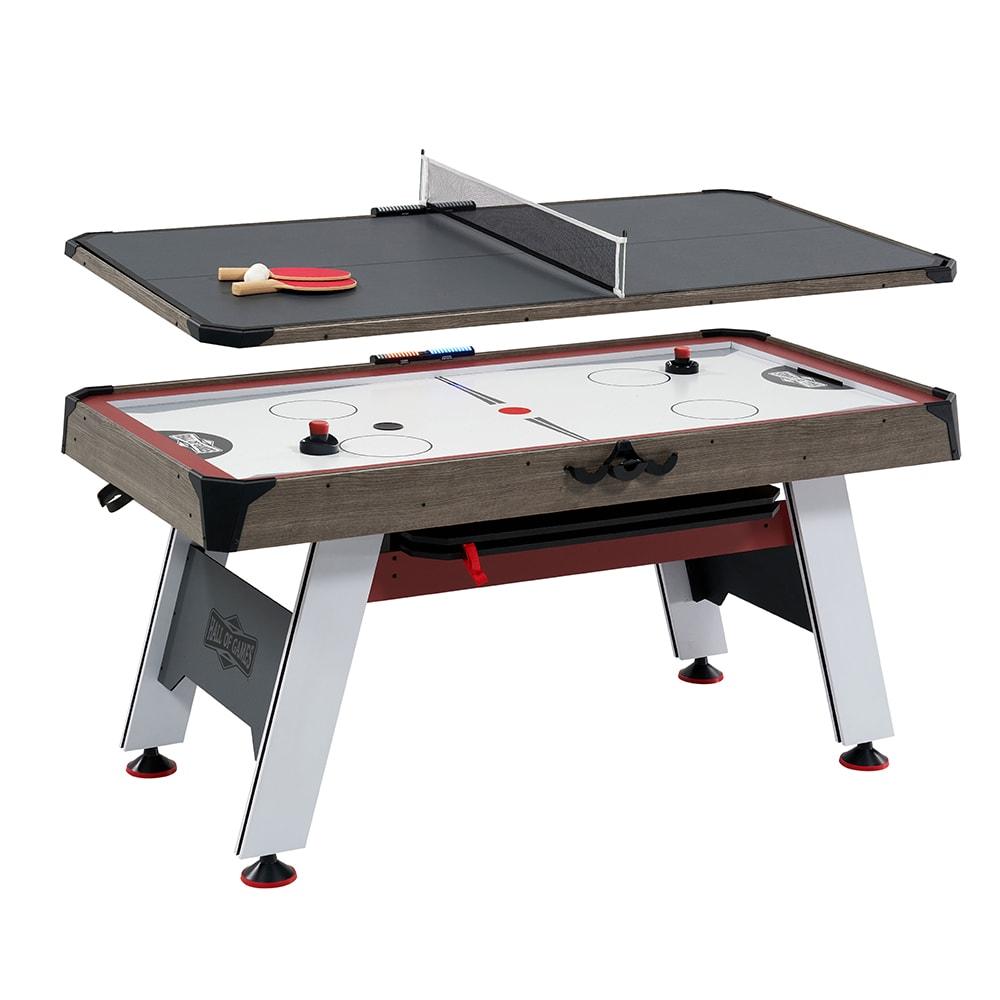 Hall Of Games 66" Air Powered Hockey With Table Tennis Top