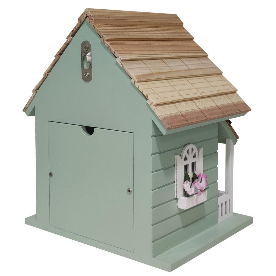 Home Bazaar Kitty Cottage Birdhouse