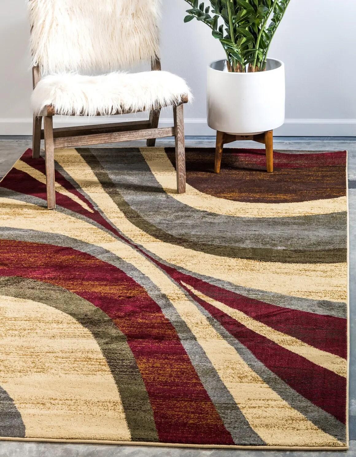 Unique Loom Striped Rug