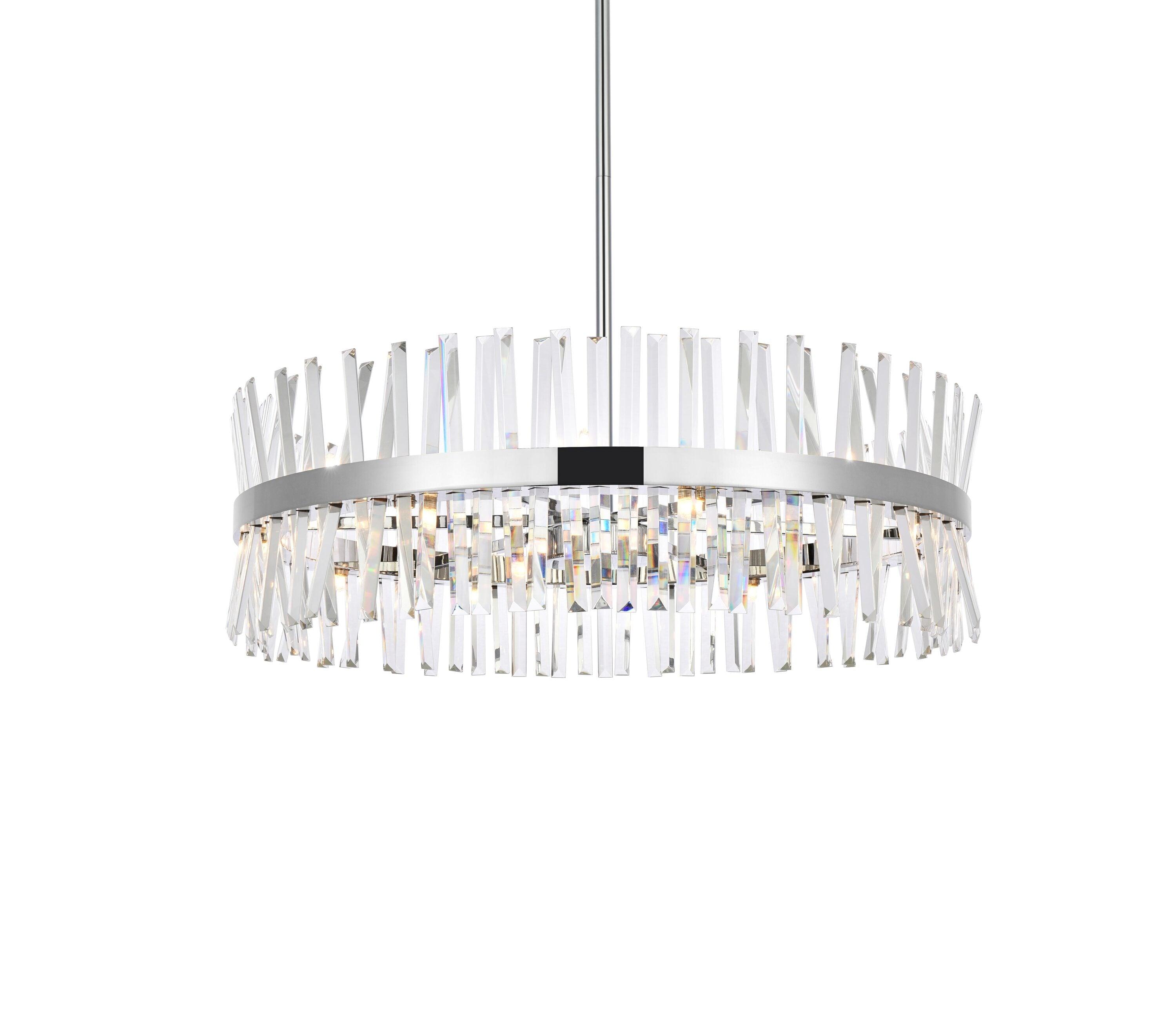 Elegant Lighting Serephina 16 - Light Chandelier in  Chrome