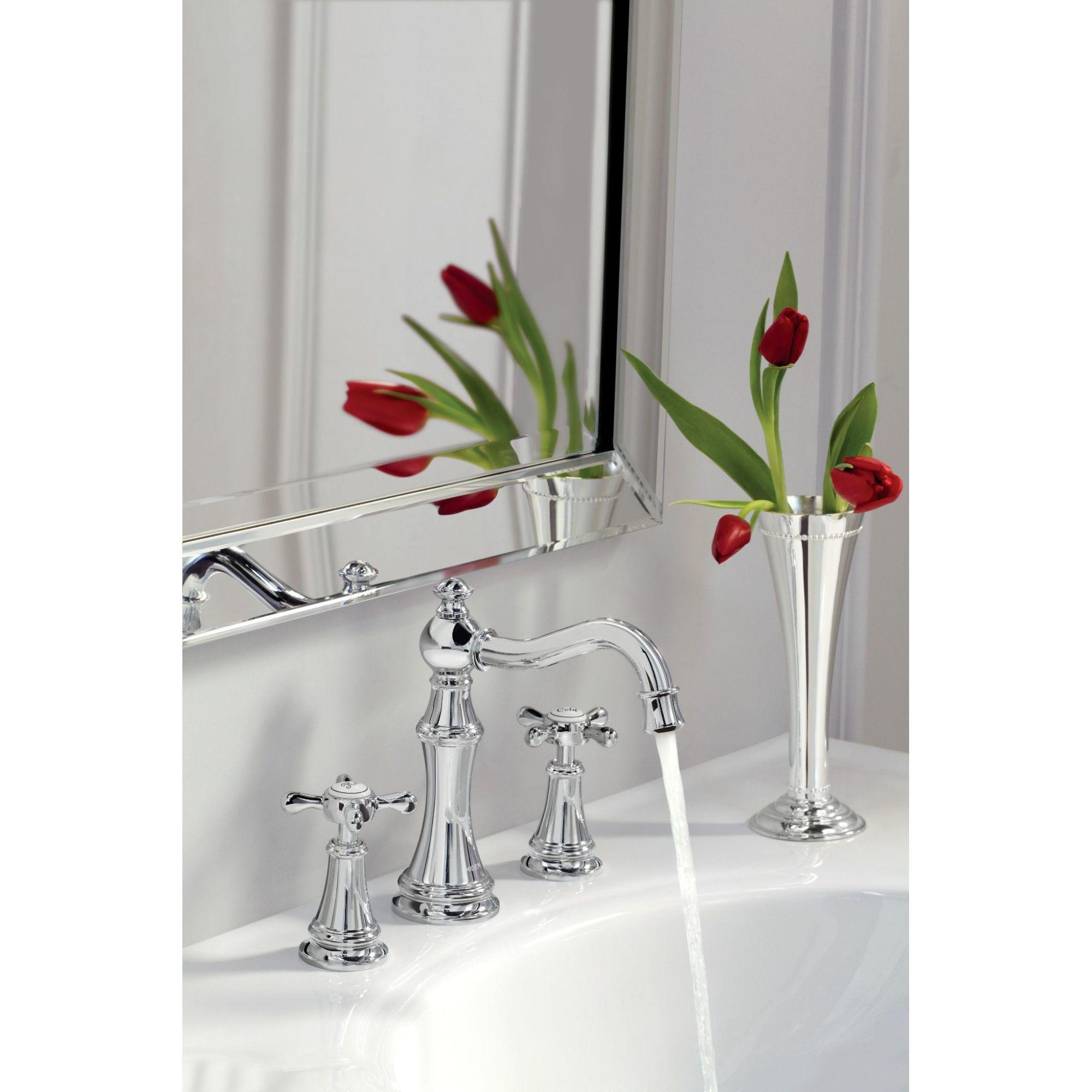 Weymouth Widespread Bathroom Faucet with Drain Assembly