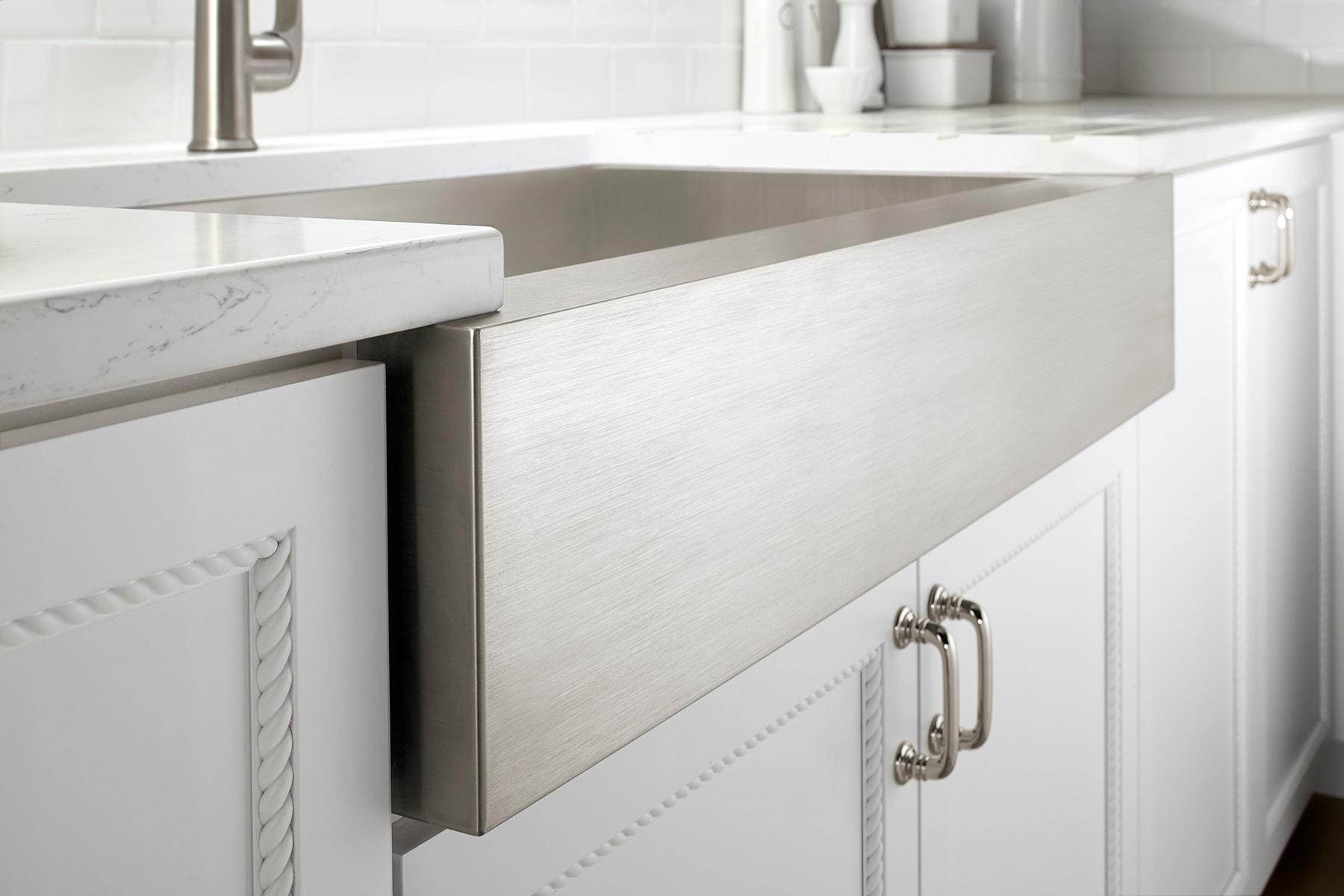 Vault™ 35.5" L x 21.25" W Double Basin Farmhouse Kitchen Sink