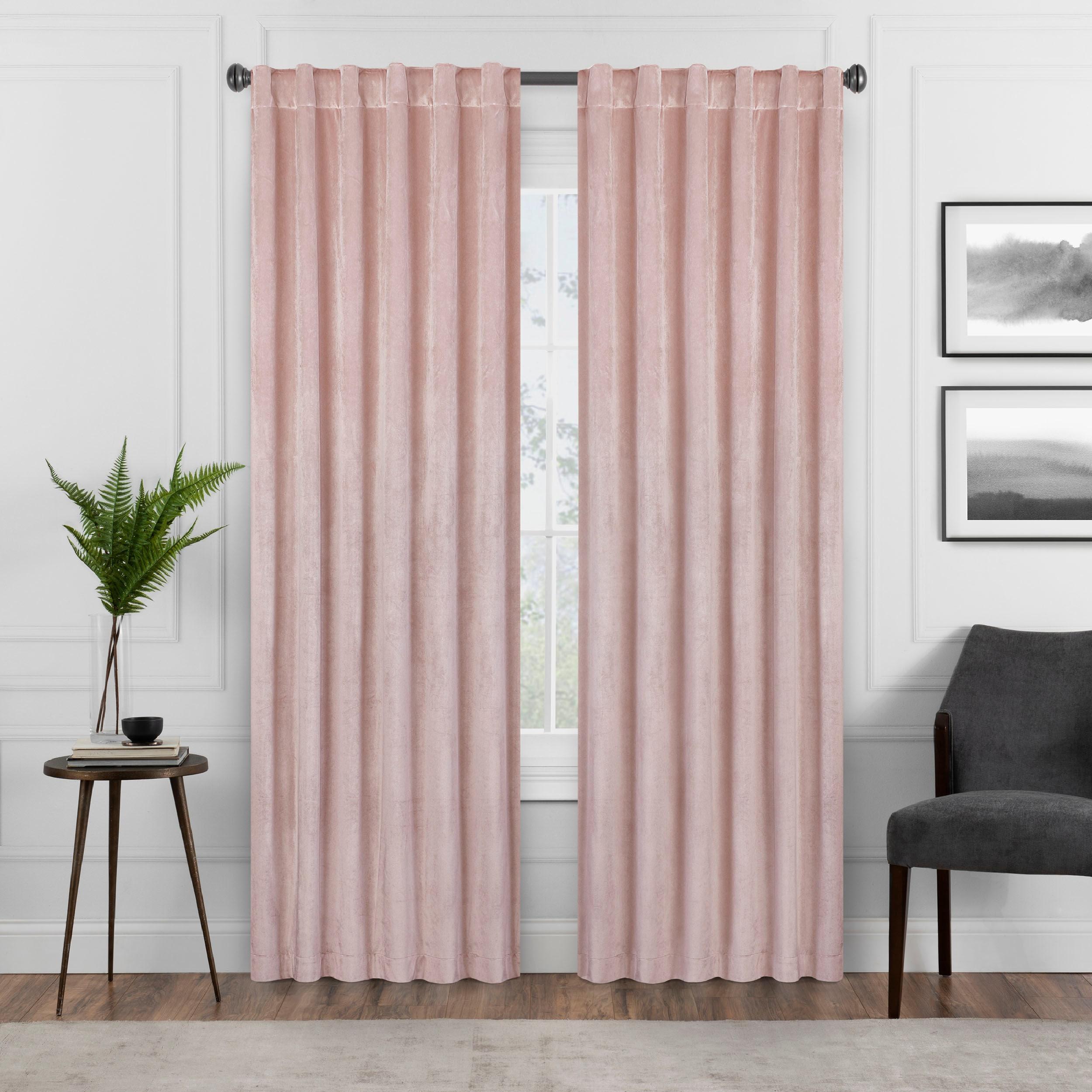 Eclipse Eclipse Harper Velvet Absolute Zero Blackout Window Panel